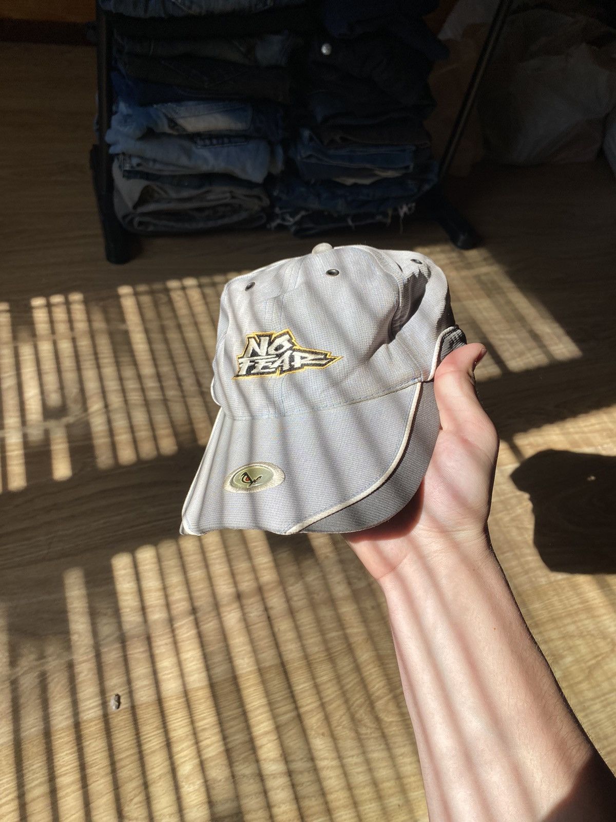 No Fear Vintage 90s No Fear Merch Cap Y2K Rare Embrioned Logo 2000s Size ONE SIZE - 1 Thumbnail