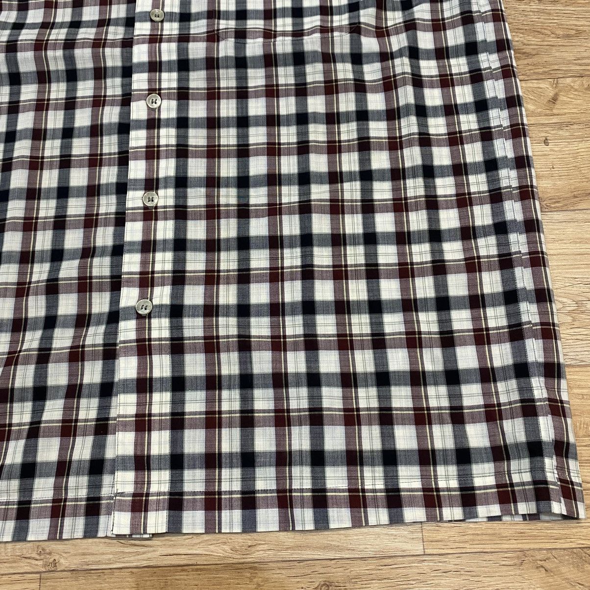 Yves Saint Laurent 1990s Yves Saint Laurent Pour Homme Plaid Button Up Shirts Size US L / EU 52-54 / 3 - 3 Thumbnail