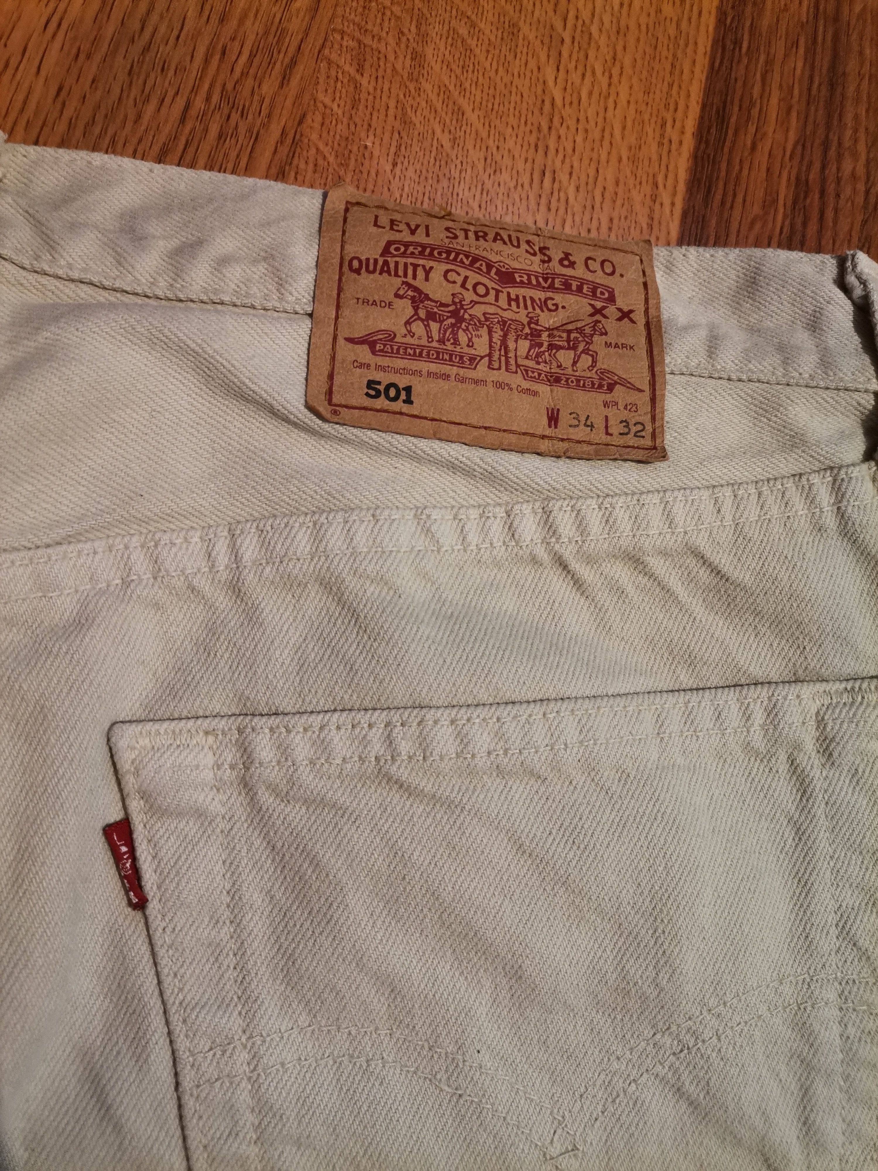 Levi's Vintage '90s Levi's 501 Jeans Size US 34 / EU 50 - 2 Thumbnail