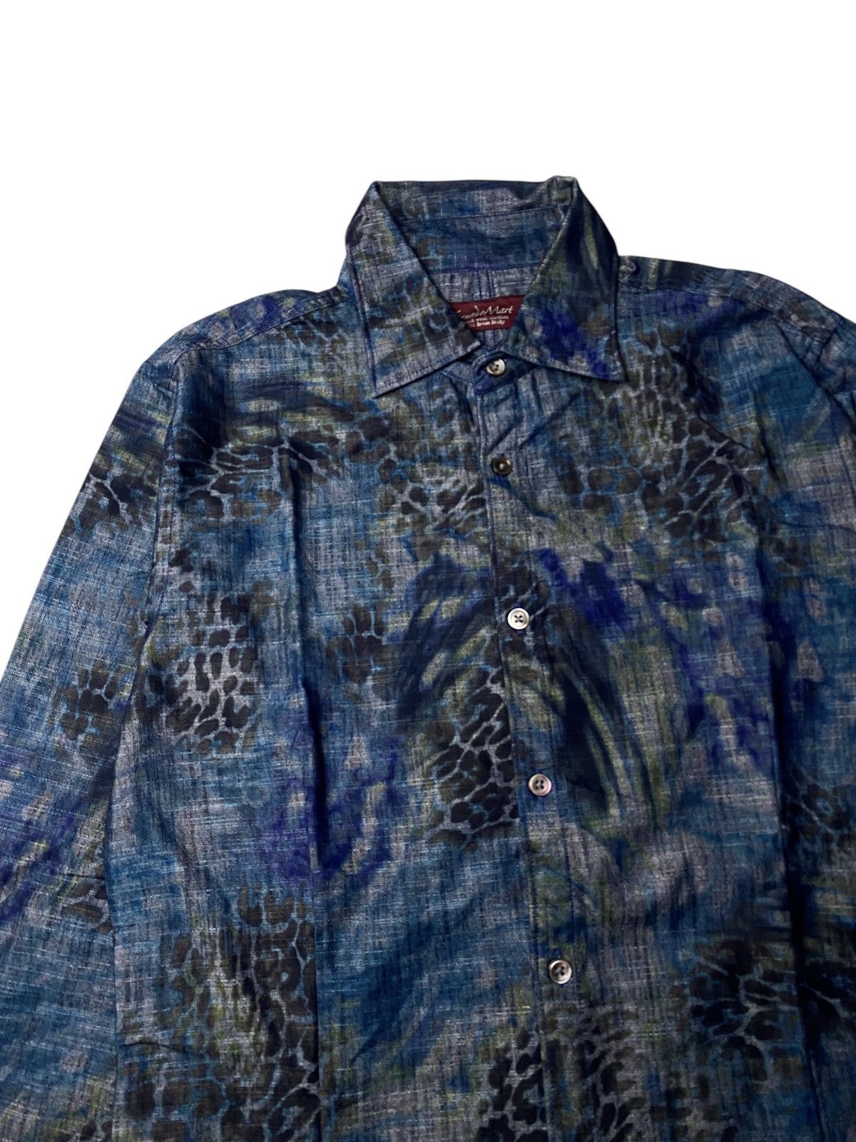 If Six Was Nine 2000's Tornado Mart Leopard Pattern Shirts Size US M / EU 48-50 / 2 - 3 Thumbnail