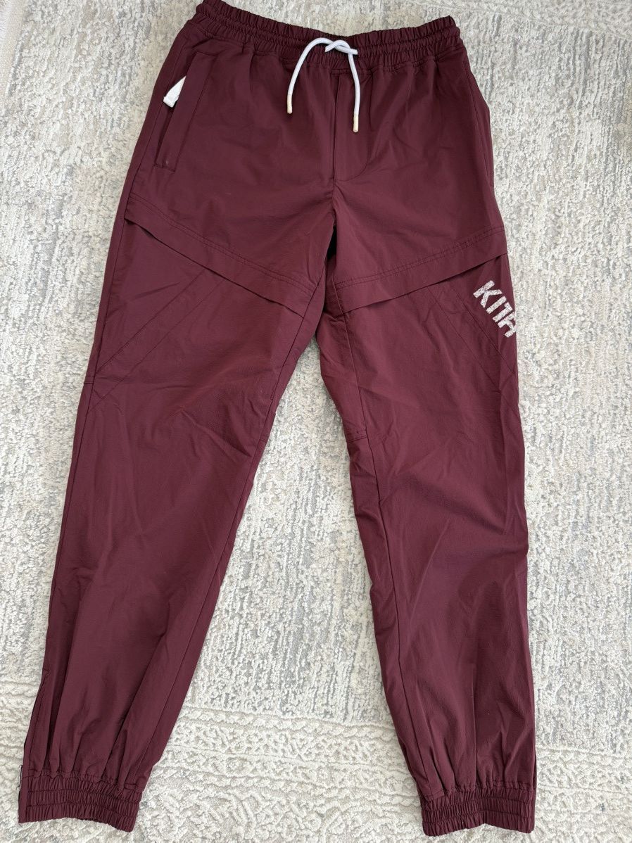 Kith Dark red track pants Size US 30 / EU 46 - 1 Thumbnail