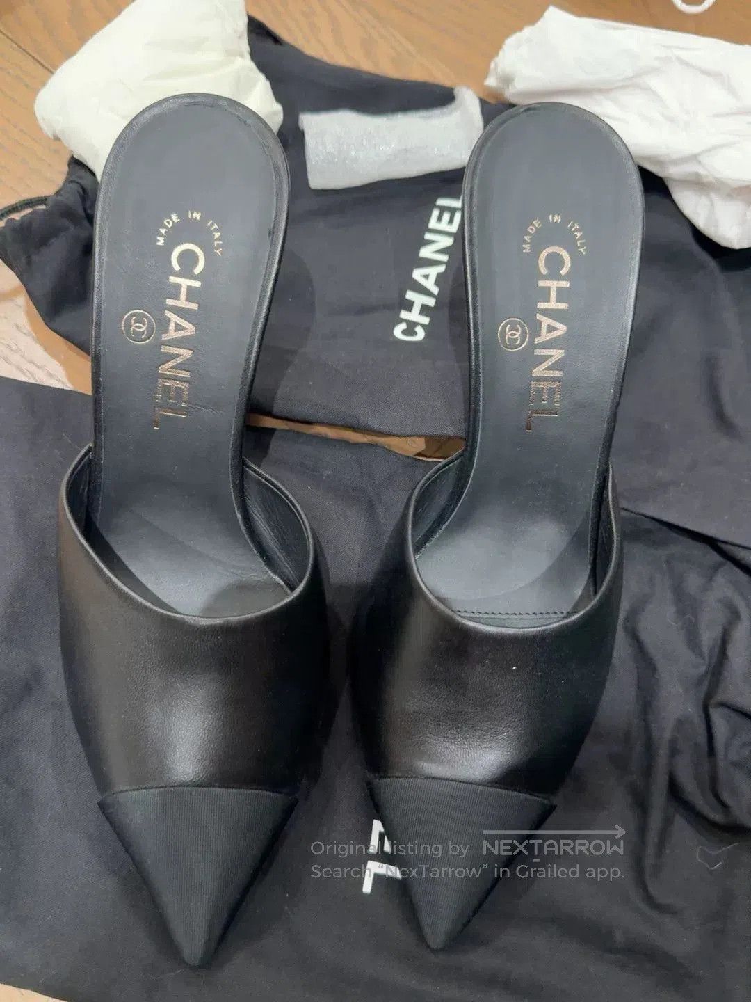 Chanel Chanel Pearl & Snake Head Heels. Size US 6.5 / IT 36.5 - 2 Thumbnail