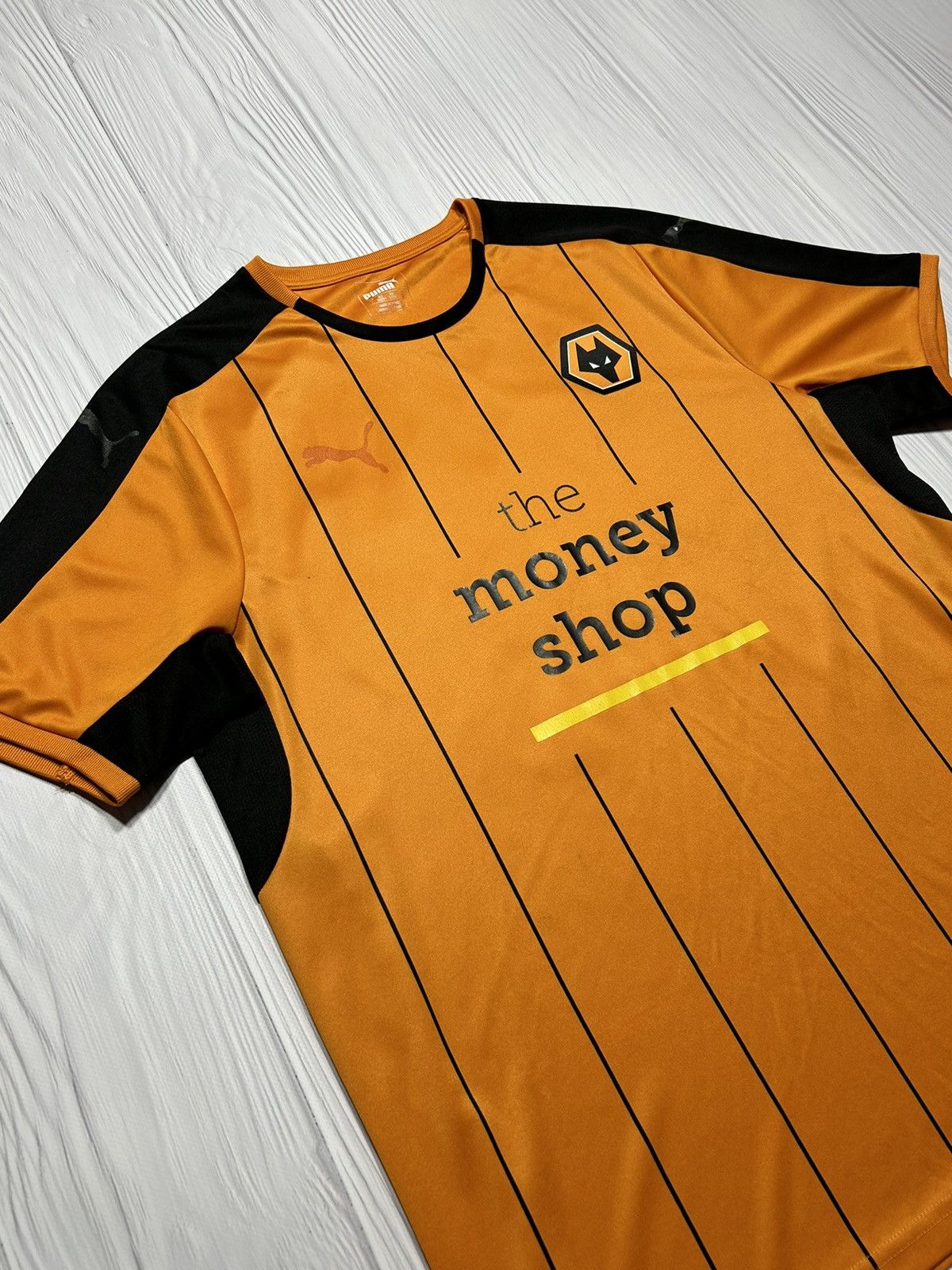 Puma GAZZA 89 Wolverhampton 2016/17 Home Soccer Jersey Puma L Size US L / EU 52-54 / 3 - 4 Thumbnail