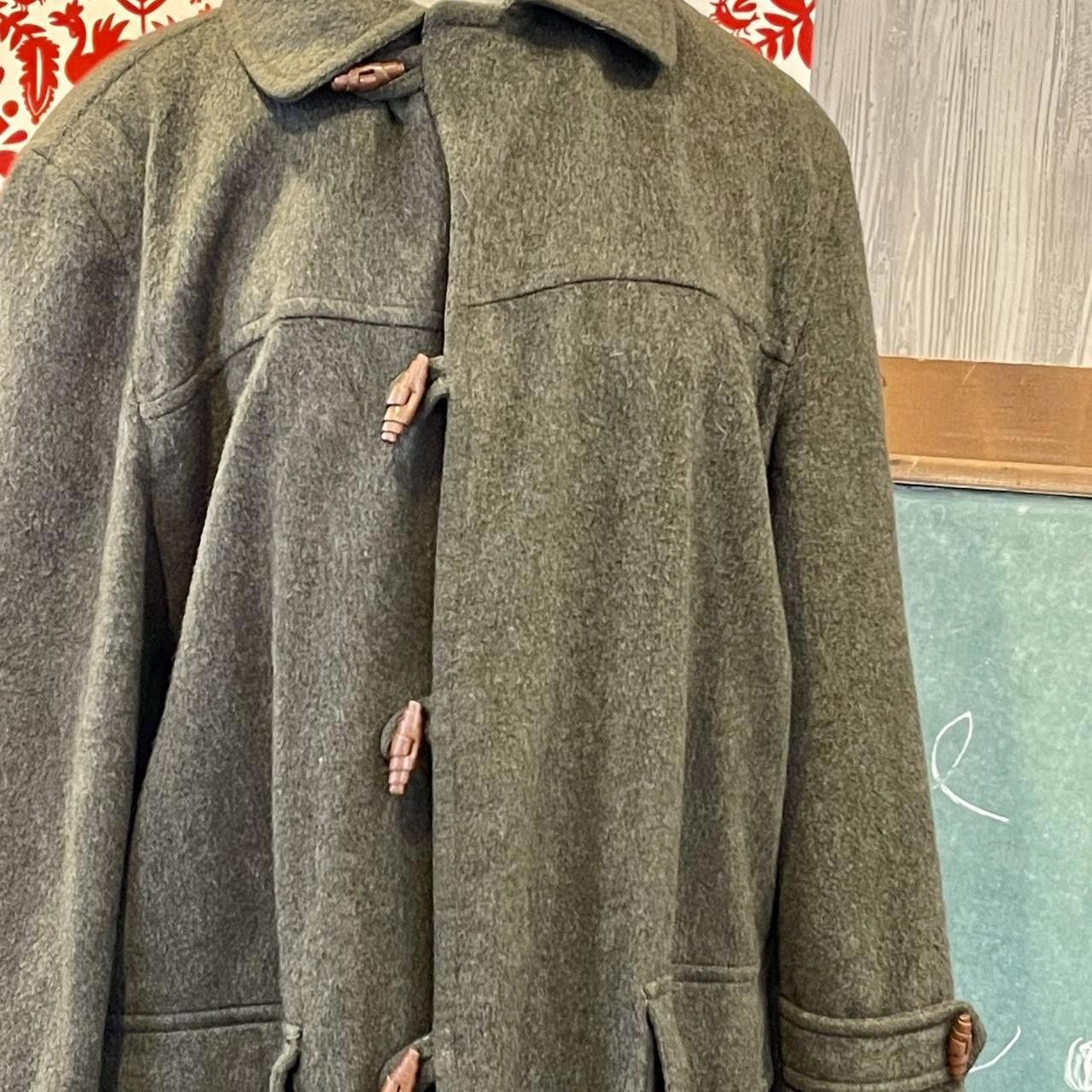 Designer Women's Khaki and Green Coat Size L / US 10 / IT 46 - 2 Thumbnail