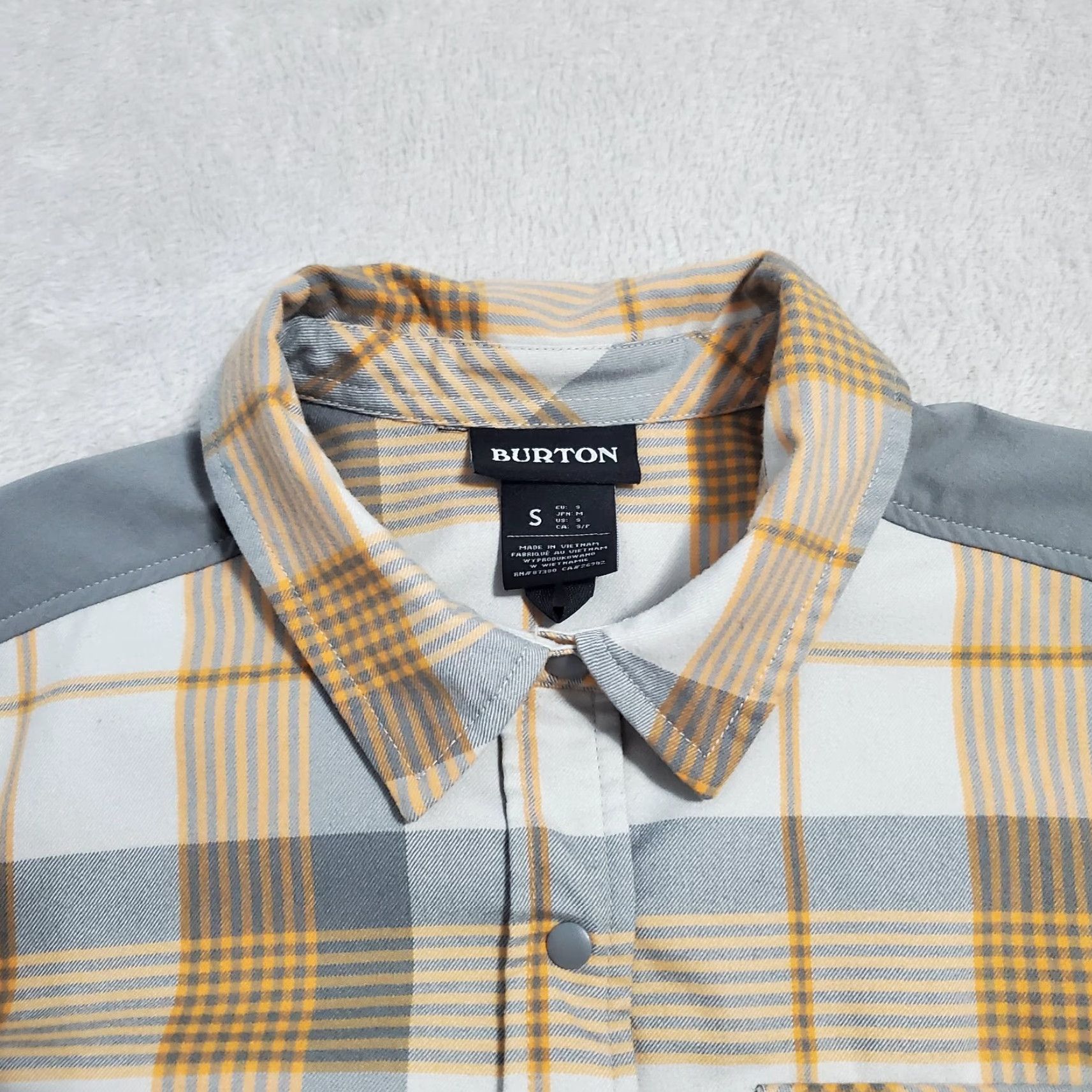 Burton VINTAGE Burton Shirt Women S Plaid Grace Performance Flannel Snap Front Top Outdoor FLAW Size S / US 4 / IT 40 - 4 Thumbnail