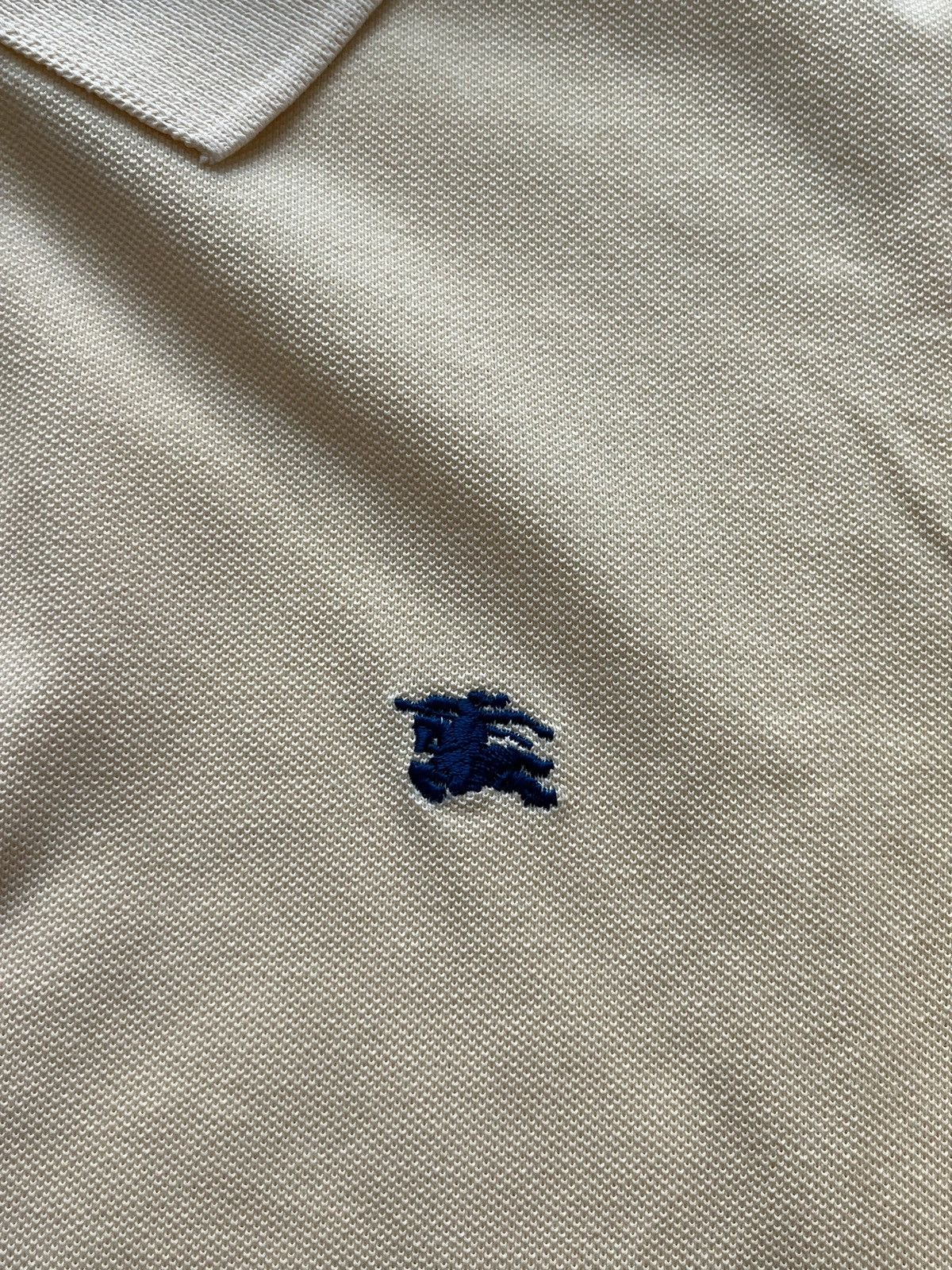 Burberry Burberry’s Polo Shirt Sz 46 / XS Yellow Embroidered Logo Size XS / US 0-2 / IT 36-38 - 16 Thumbnail