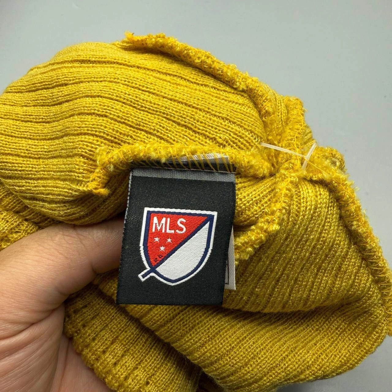 Adidas Orlando City Hat Men Yellow Adidas MLS Cuffed Beanie Cap New Size ONE SIZE - 3 Thumbnail