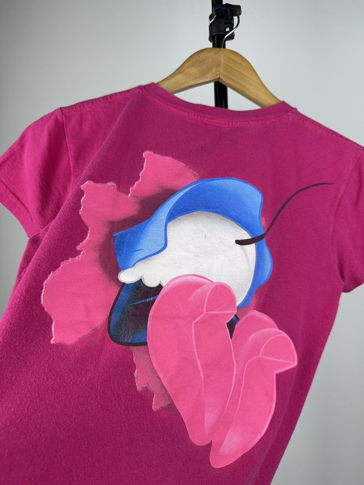Disney Vintage Disney Minnie Mouse 3D Graphic Tee Pink Y2K Style Size S / US 4 / IT 40 - 8 Thumbnail