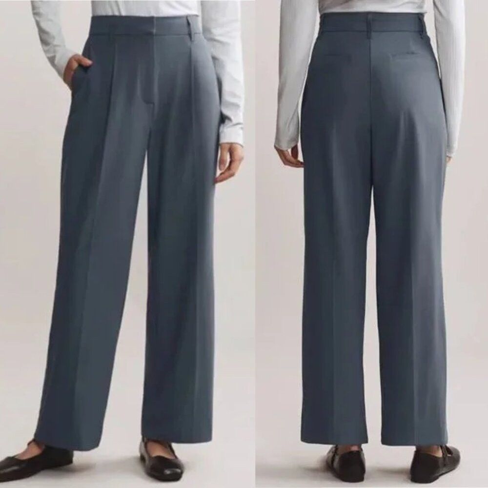 Rhone NWT New $148 Rhone Commuter Pleat Blue Slate Gray Pants Siz Size 36" / US 14 / IT 50 - 1 Thumbnail
