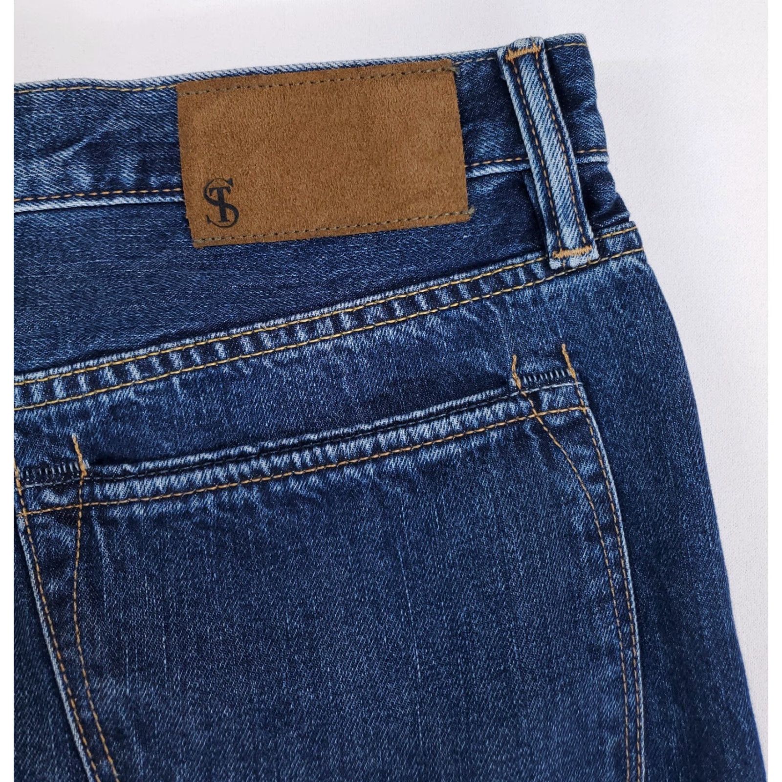 Todd Snyder **Todd Snyder Blue Selvedge Red Line Slim Fit Mens Jeans 35 x 32** User: Todd Snyder Red Line Blue Selvedge Slim Fit Mens Jeans 35 x 32 Size US 35 - 8 Thumbnail