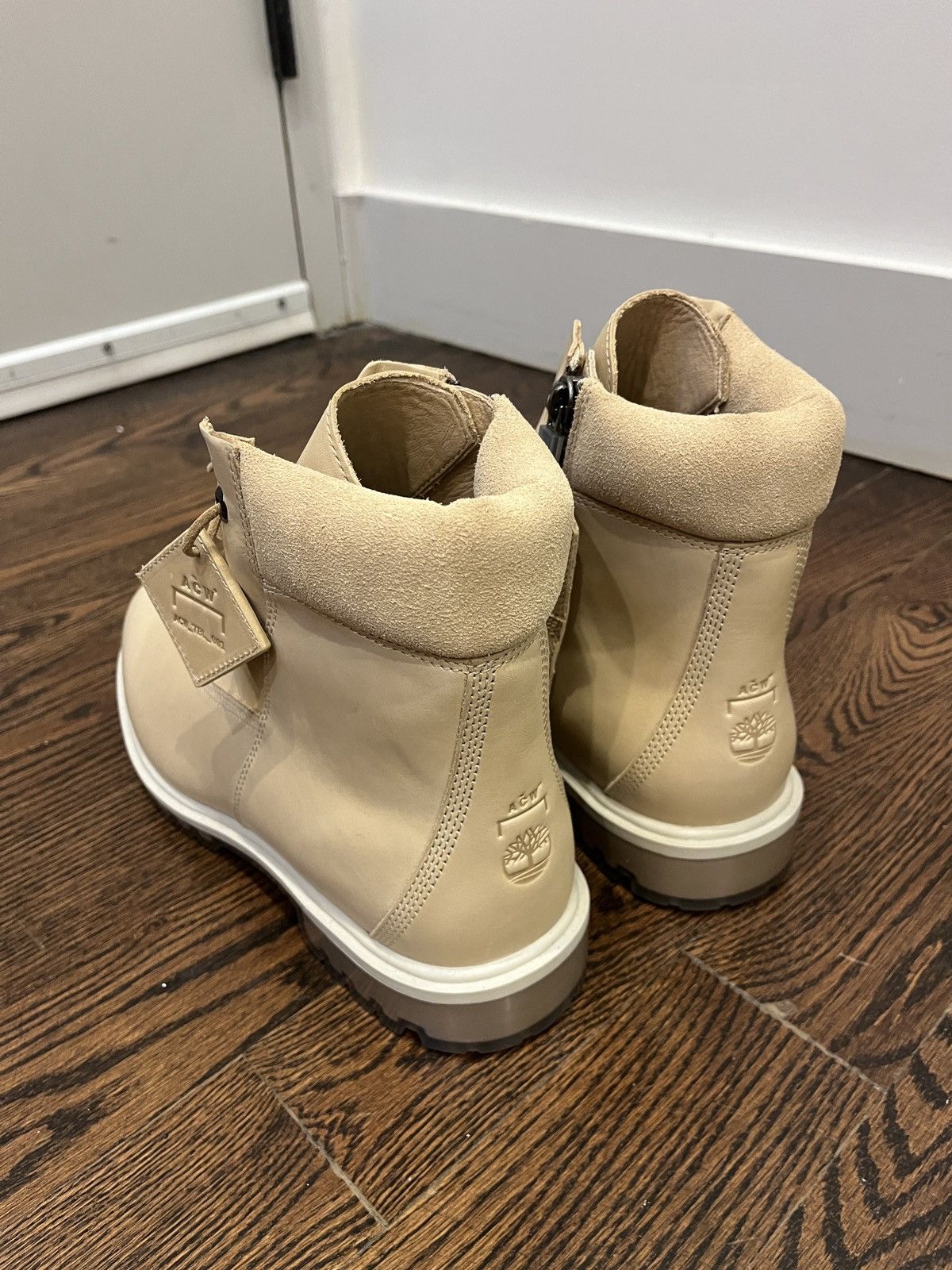 A-COLD-WALL* × Timberland A COLD WALL x Timberland 6 Inch Zip Boots Size US 11 / EU 44 - 13 Thumbnail