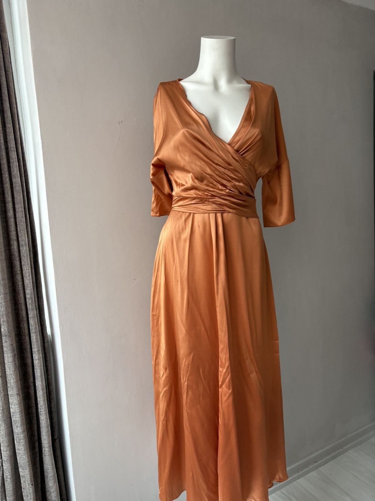 Vintage Italian mr.mrs.shirt silk dress Size M / US 6-8 / IT 42-44 - 13 Thumbnail
