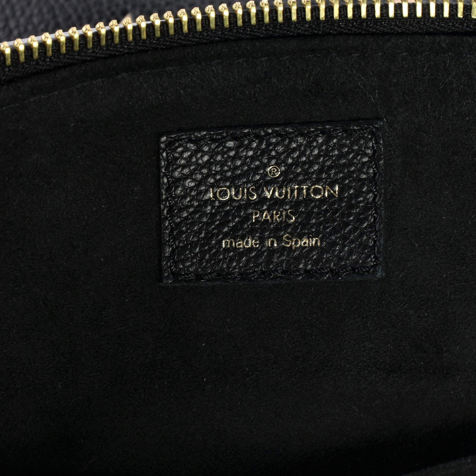 Petit Palais Handbag Bicolor Monogram Empreinte Giant None