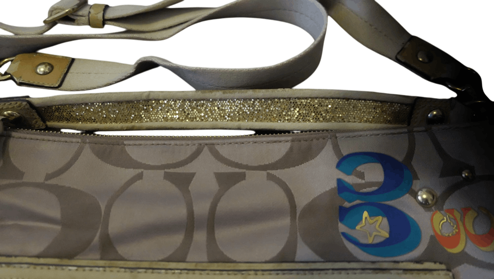 Coach Coach Daisy Poppy Appliqué Hobo Shoulder Bag Size ONE SIZE - 6 Thumbnail