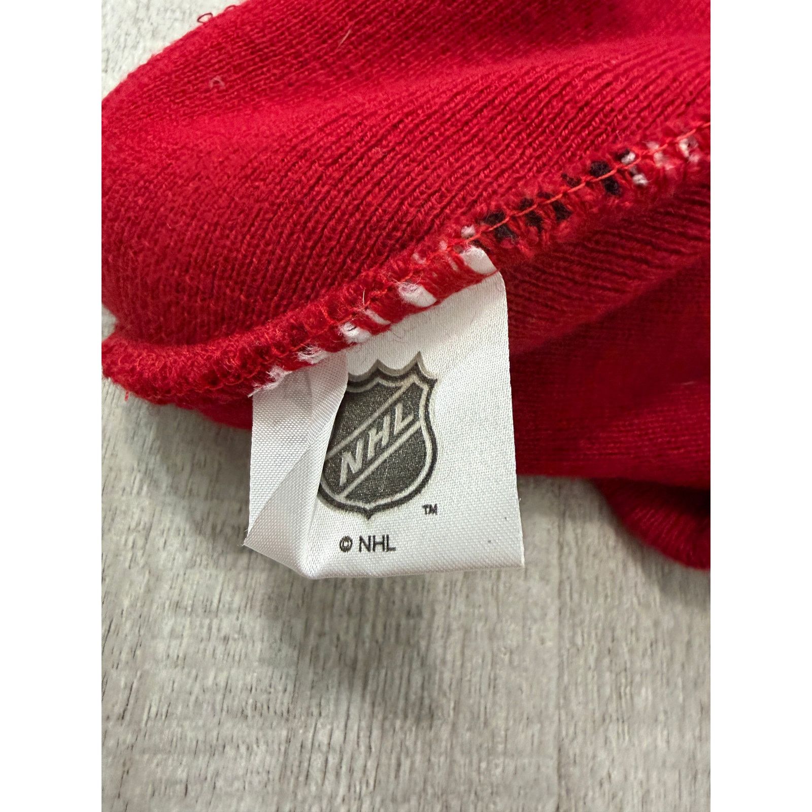 Vintage Vintage Detroit Red Wings Beanie Hat Adult Skull Cap y2k Size ONE SIZE - 3 Thumbnail