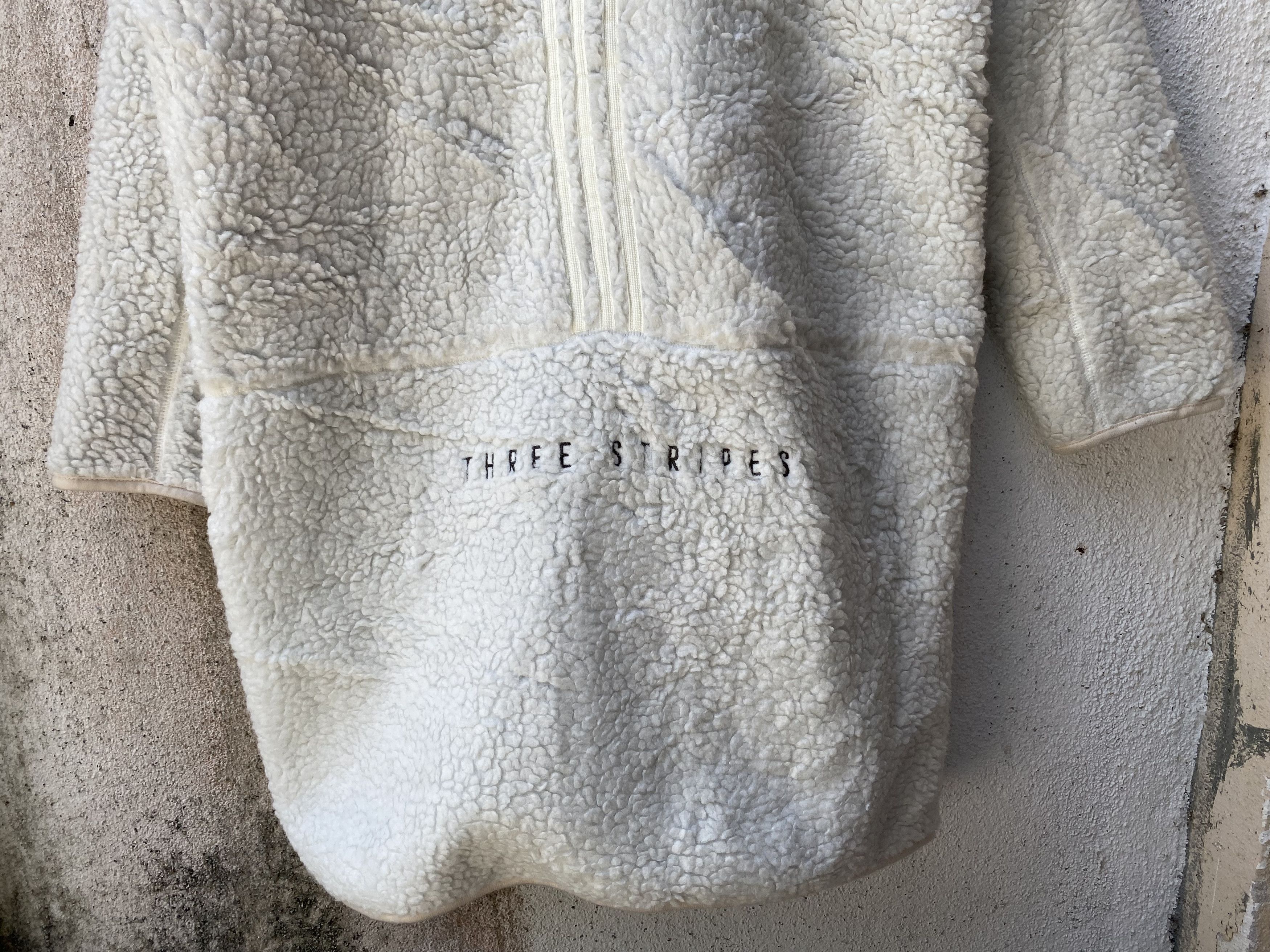 Adidas AWV002 Adidas Fleece Long Jacket Size US M / EU 48-50 / 2 - 8 Thumbnail