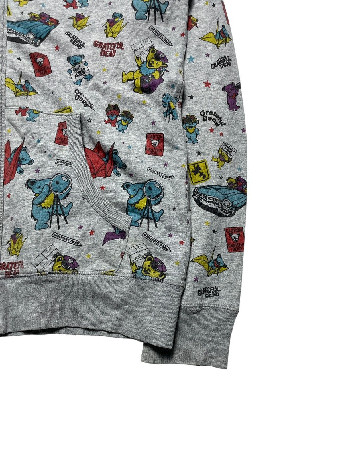 Angel Blue GFD Bear Aop Zip Hoodie Size US M / EU 48-50 / 2 - 4 Thumbnail