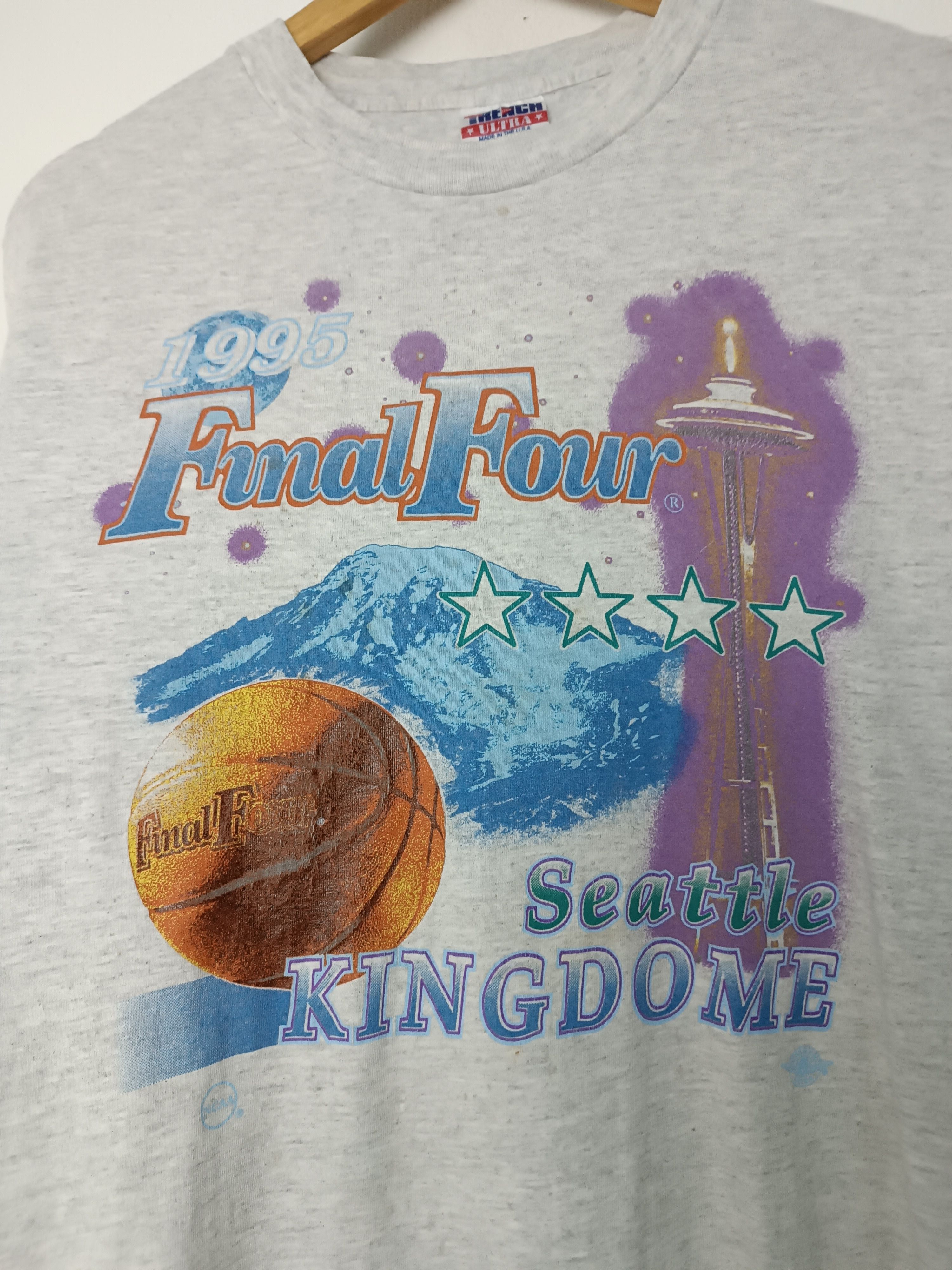 NBA VINTAGE 90'S FINAL FOUR SEATTLE KINGDOME NBA TEE SPORTS Size US M / EU 48-50 / 2 - 9 Thumbnail