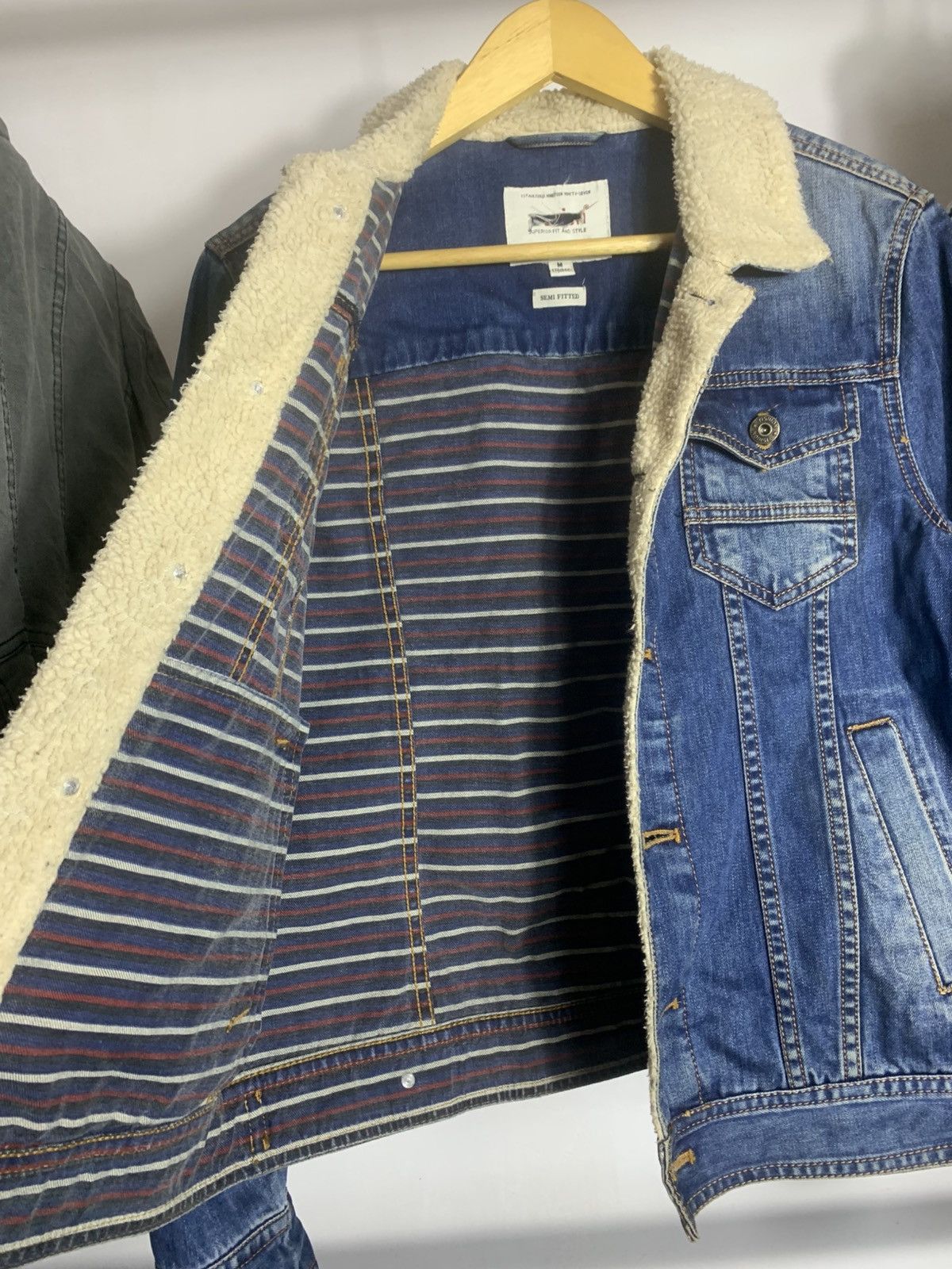 Vintage Vintage Yishion Denim Sherpa Size US M / EU 48-50 / 2 - 3 Thumbnail