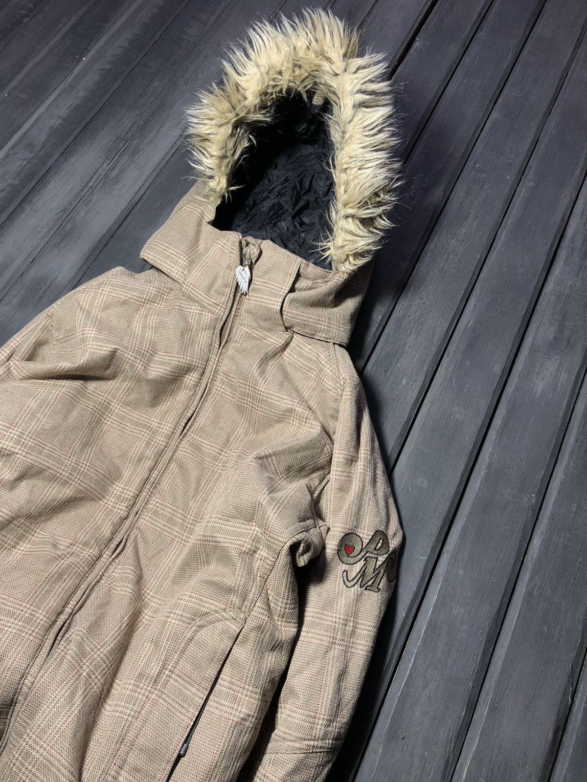 Japanese Brand VTG Avant Garde If Six Was Nine Style Fur Bomber Jacket Size M / US 6-8 / IT 42-44 - 2 Thumbnail