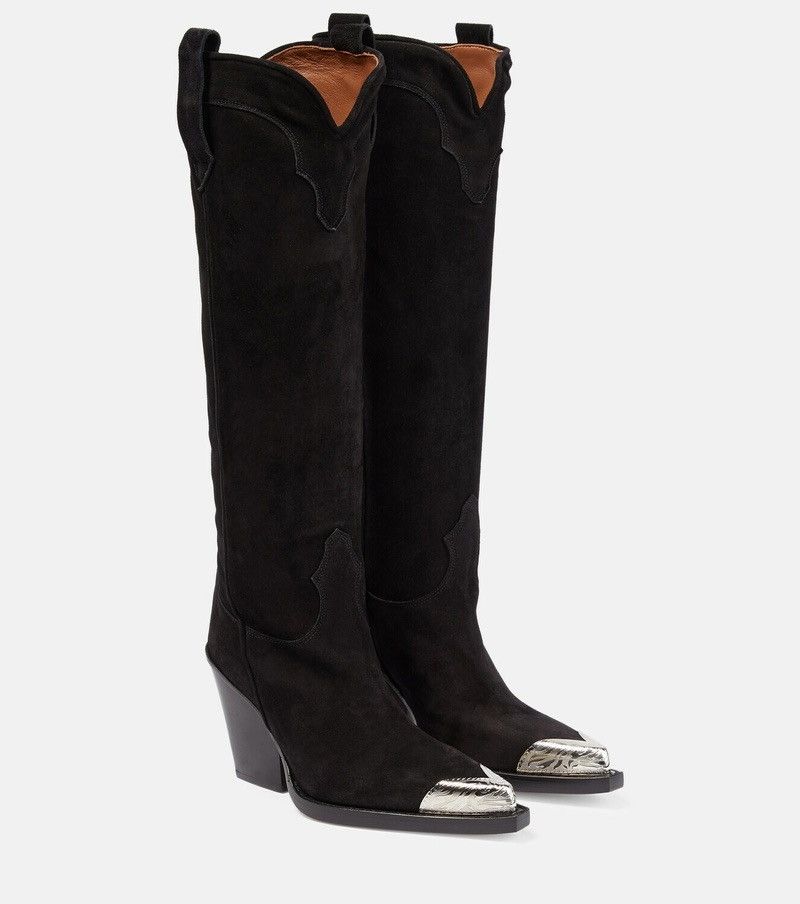 Paris Texas Paris Texas Suede Cowboy boots Size US 6 / IT 36 - 1 Thumbnail