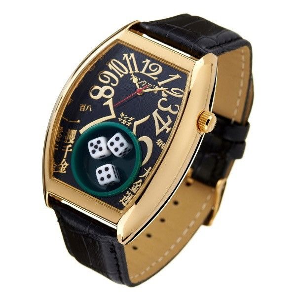 Japanese Brand Frank Miura Life’s a Gamble Watch King Macau Dice Size ONE SIZE - 2 Thumbnail