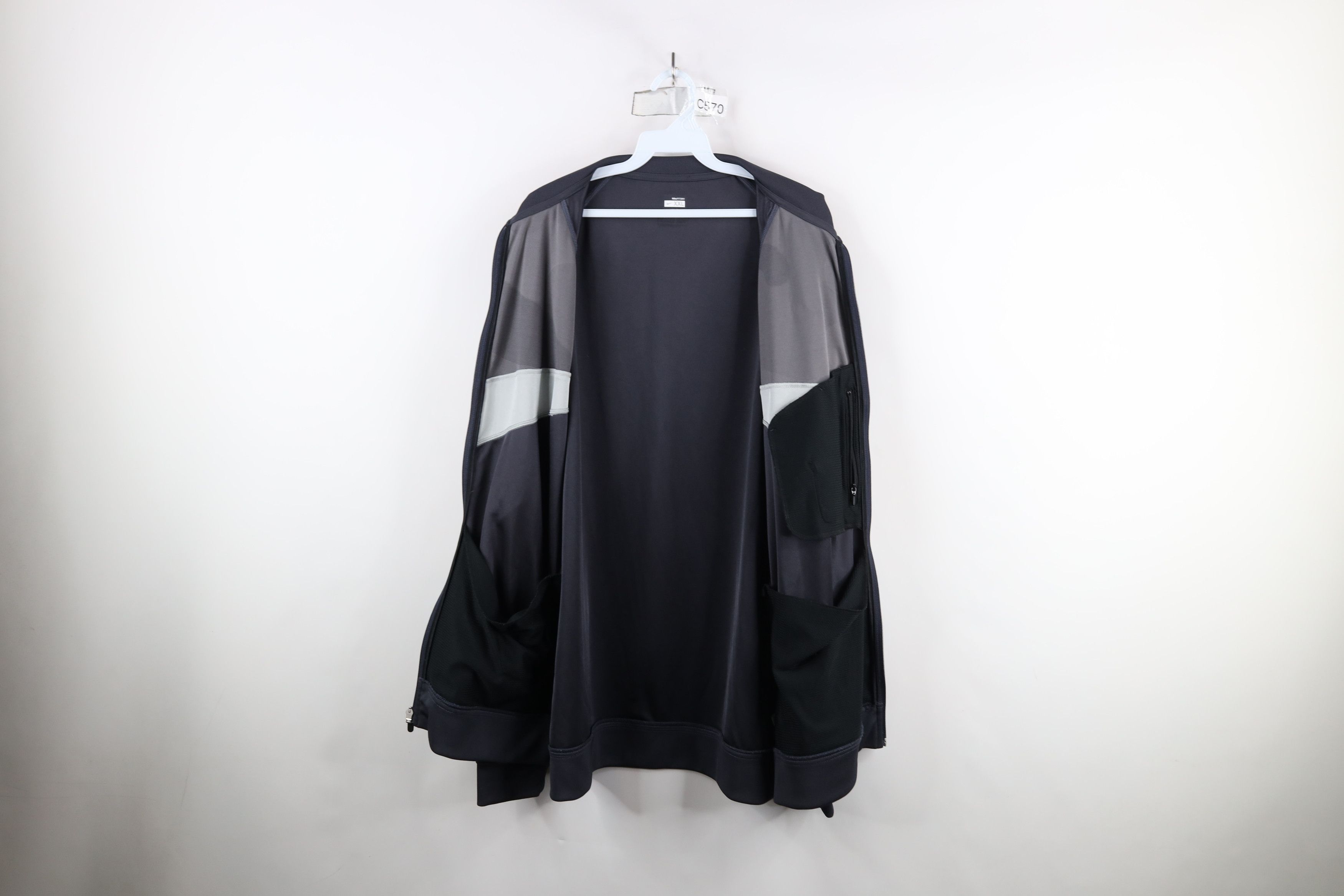 Nike × Vintage Vintage Nike Camouflage Steve Prefontaine Track Jacket Gray Size US XXL / EU 58 / 5 - 10 Thumbnail