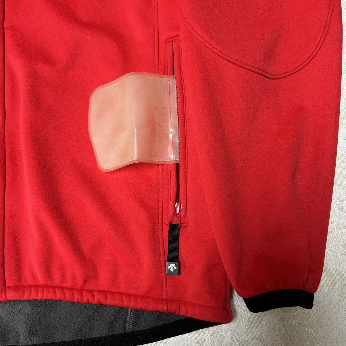 Descente DESCENTE Mens Red Water-Resistant Soft-Shell Jacket Small Size US S / EU 44-46 / 1 - 9 Thumbnail