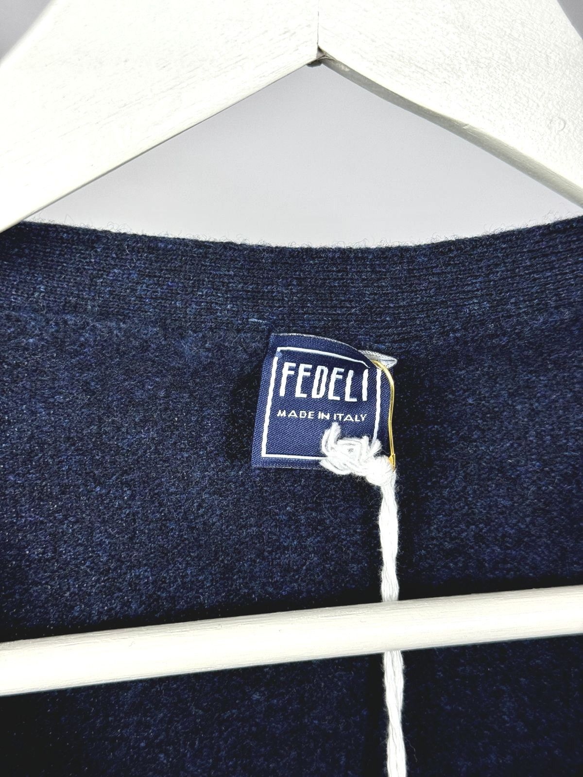 Men's cashmere vest Fedeli