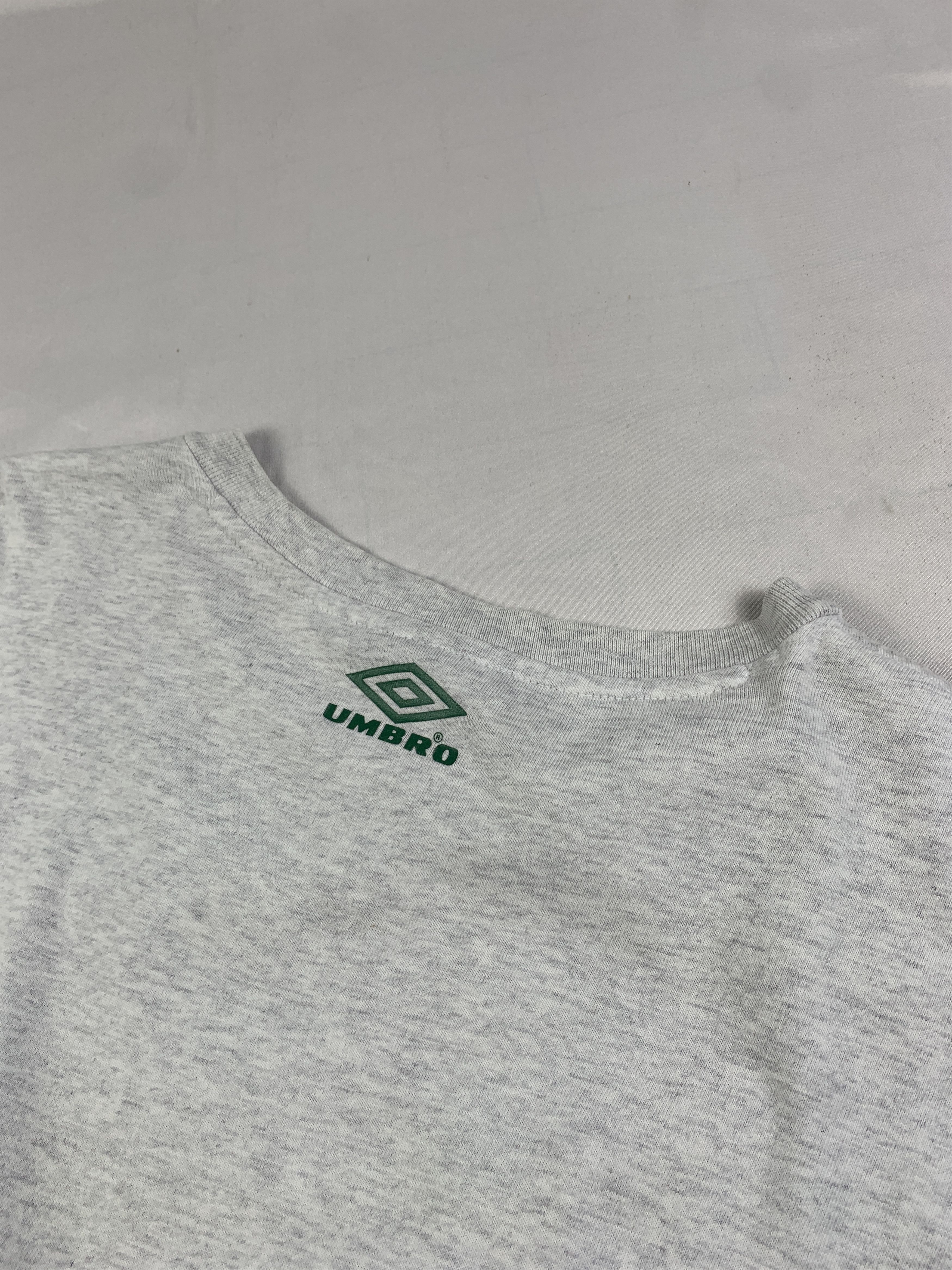 Umbro Umbro Gray Royal Logo Boxy Tee (XL) Size US XL / EU 56 / 4 - 2 Thumbnail