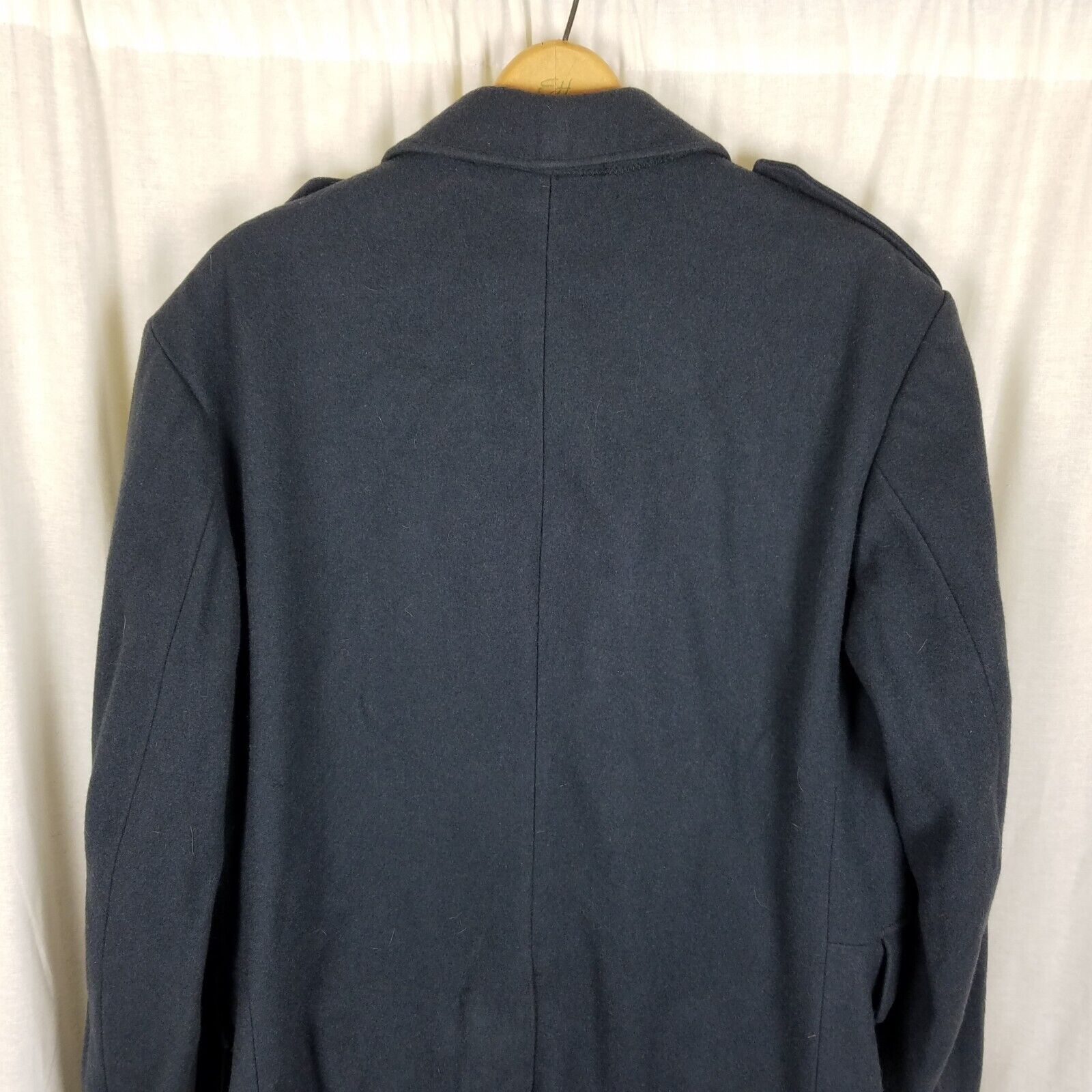 Vintage Military Widengrens Court of Appeal Wool Peacoat Coat C52 Size US XL / EU 56 / 4 - 6 Thumbnail
