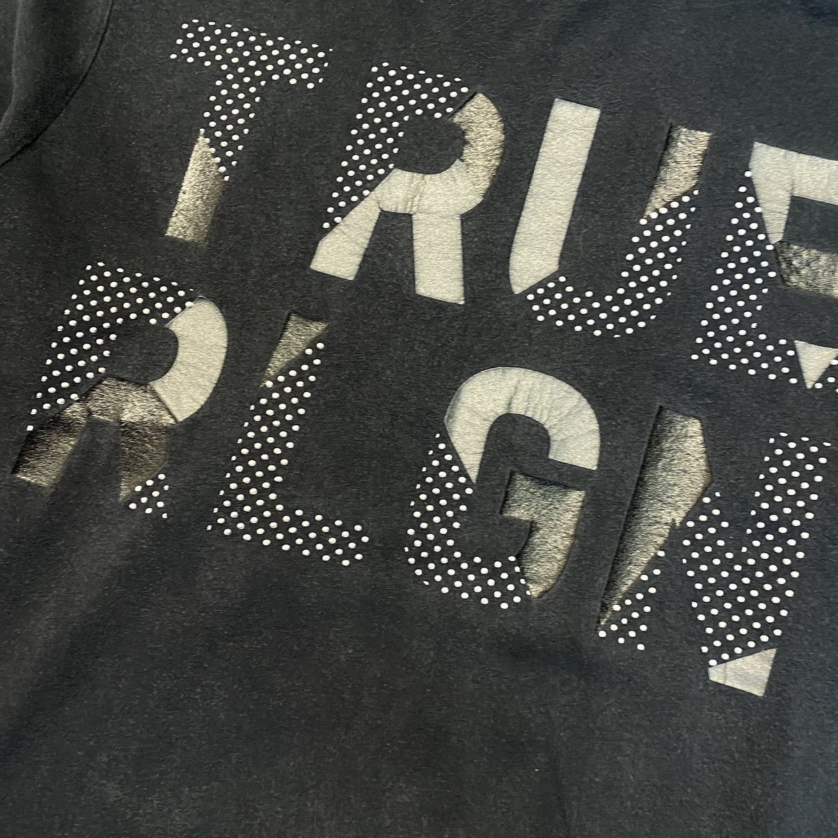 True Religion Designer True religion Big Logo Opium Streetwear tee Size US L / EU 52-54 / 3 - 4 Thumbnail