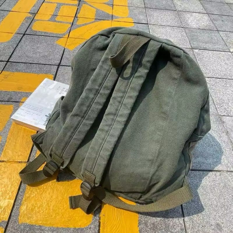 Vintage Y2K Vintage Patchwork Canvas Backpack Size ONE SIZE - 3 Thumbnail