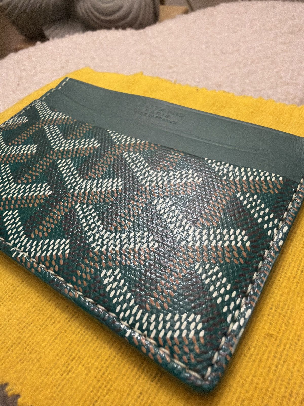 Goyard Goyard Saint Sulpice Green Size ONE SIZE - 3 Thumbnail