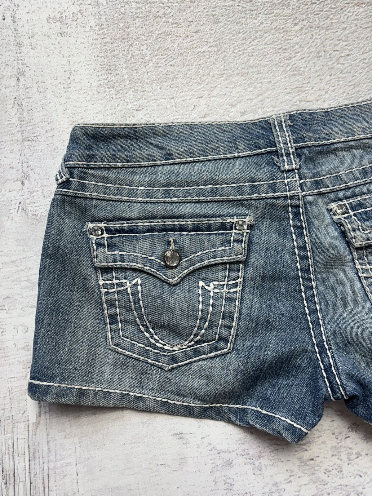 Other Micro mini denim vintage shorts Size 29" - 3 Thumbnail