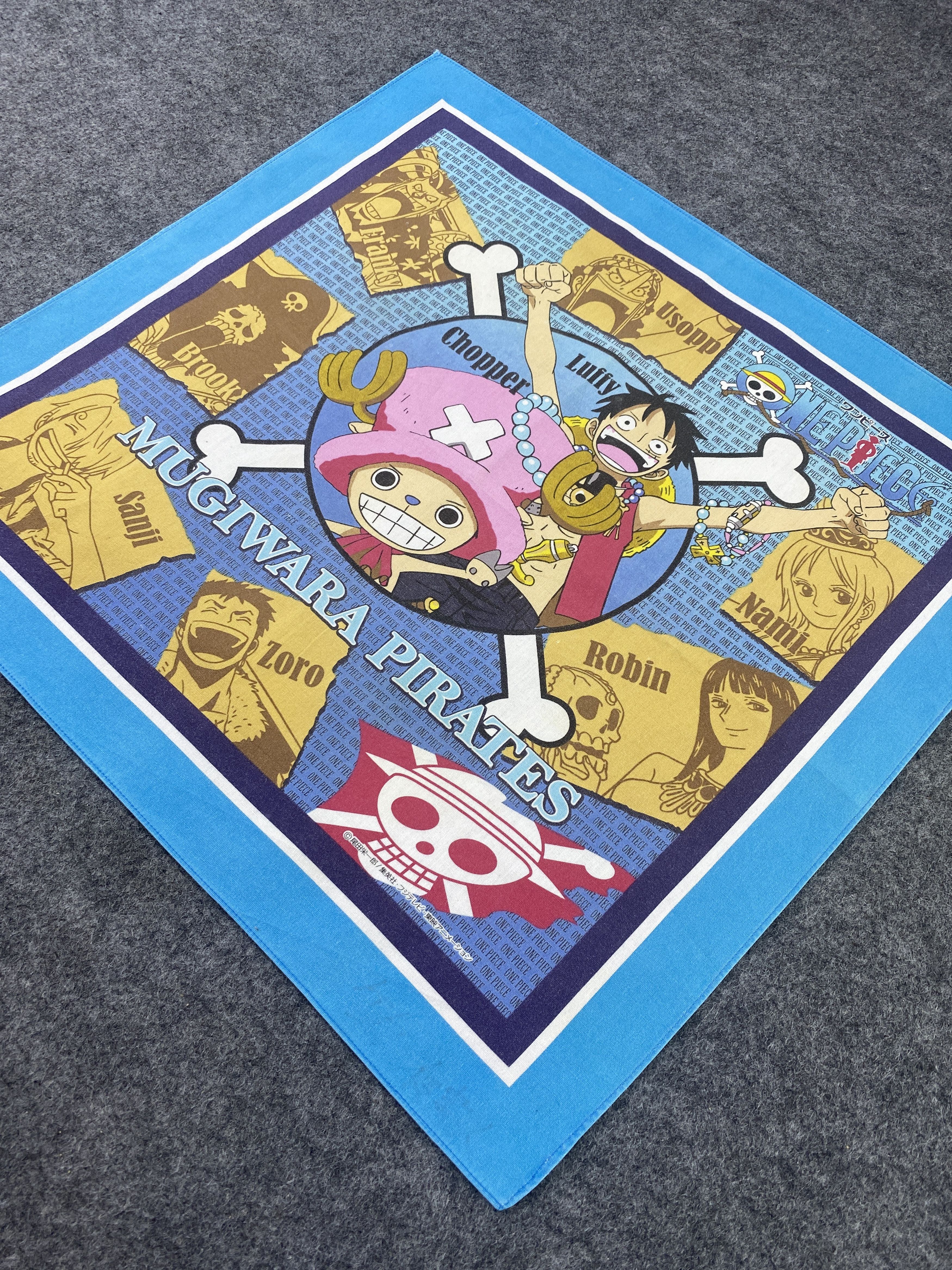 Anime × Japanese Brand × One Piece One Piece Scarf / Handkerchief / Bandana / Headscarf-B141 Size ONE SIZE - 2 Thumbnail