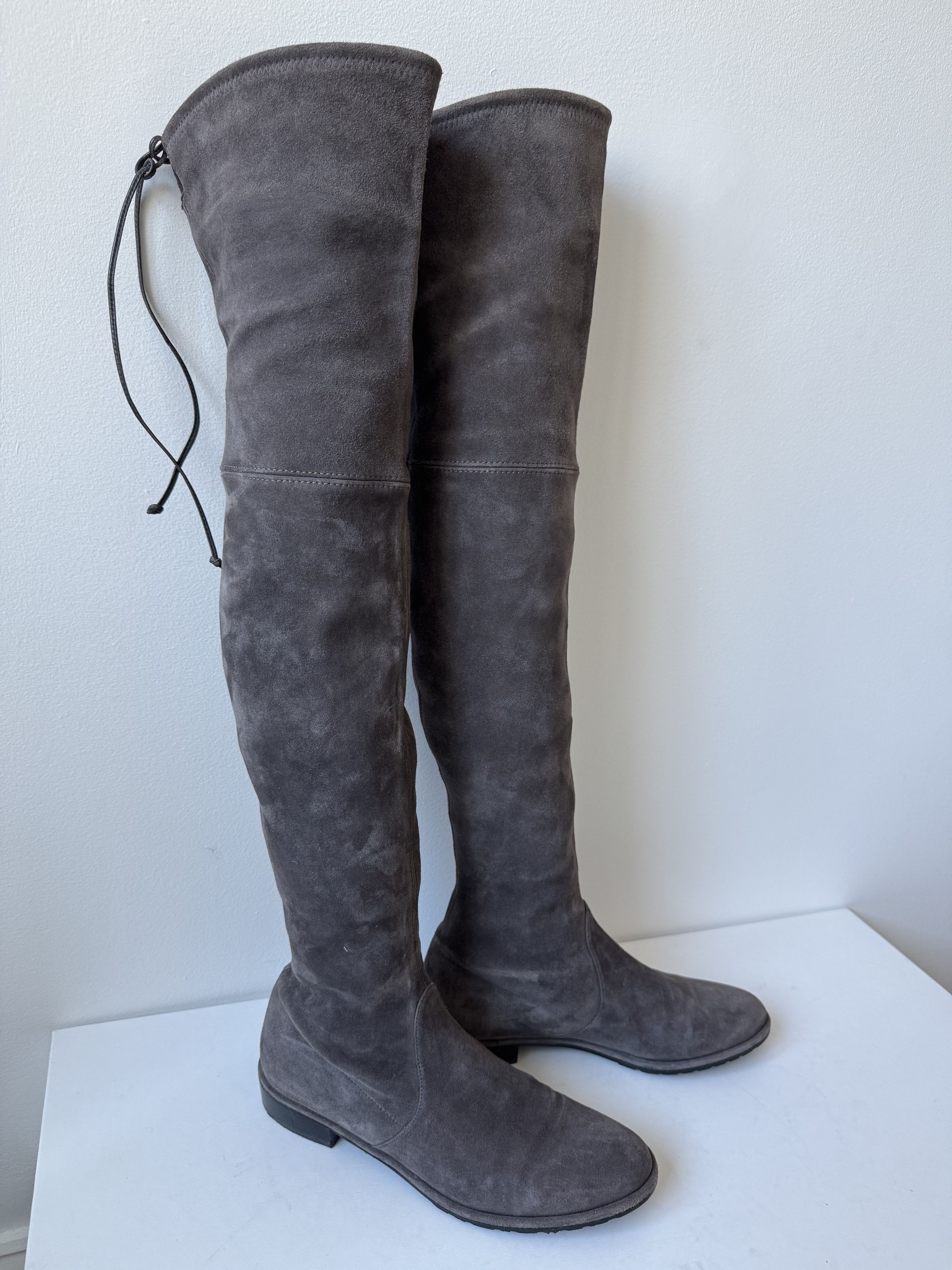 Stuart Weitzman Stuart Weitzman Over the Knee Boots Size US 7.5 / IT 37.5 - 5 Thumbnail