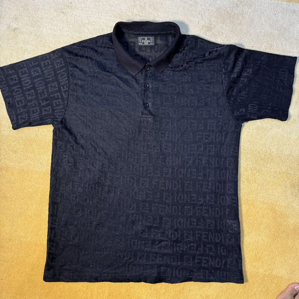 Fendi Fendi Rare See Through Polo Size US XL / EU 56 / 4 - 1 Thumbnail