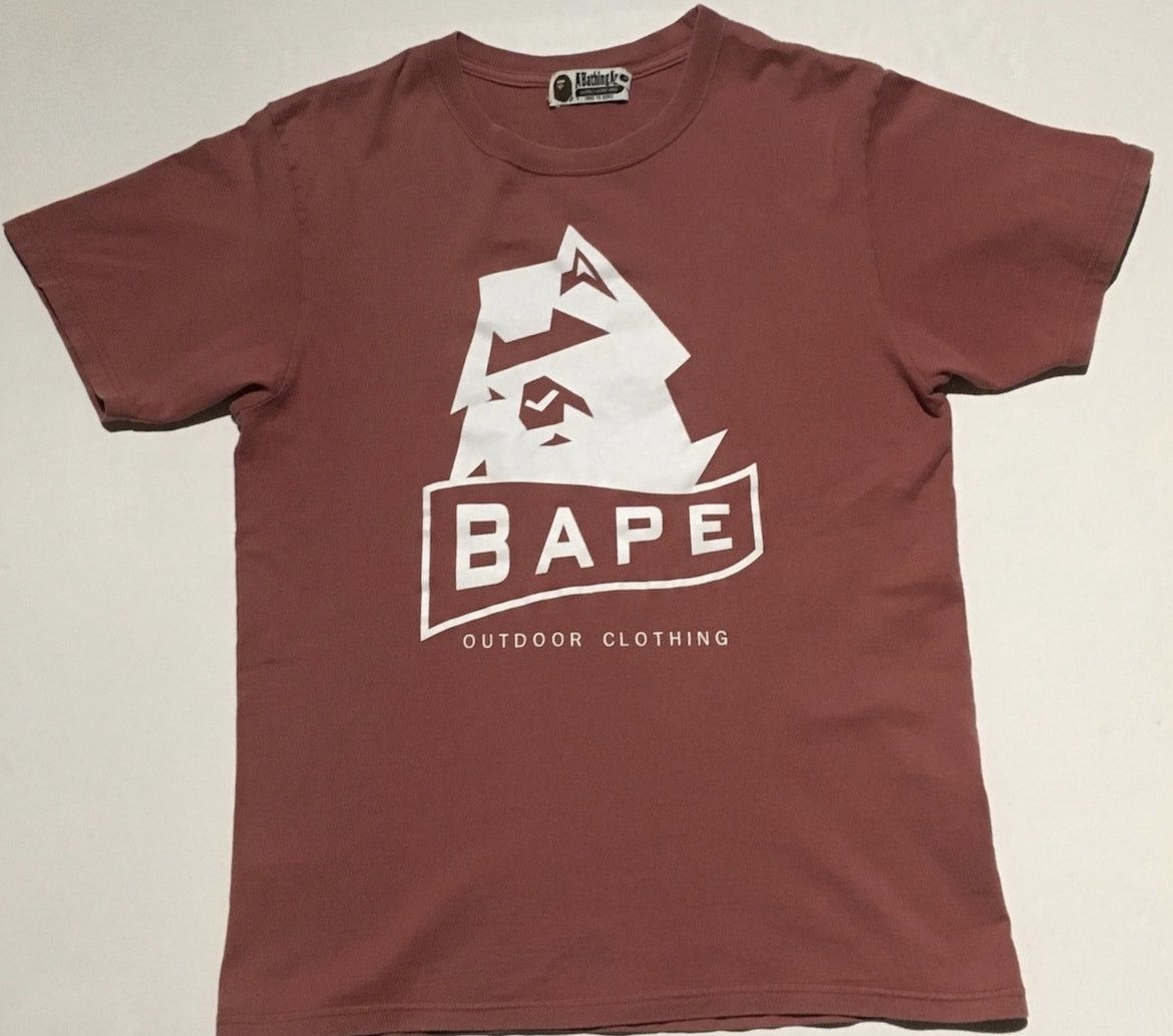 Bape Bape logo tee shirt Size US M / EU 48-50 / 2 - 1 Thumbnail
