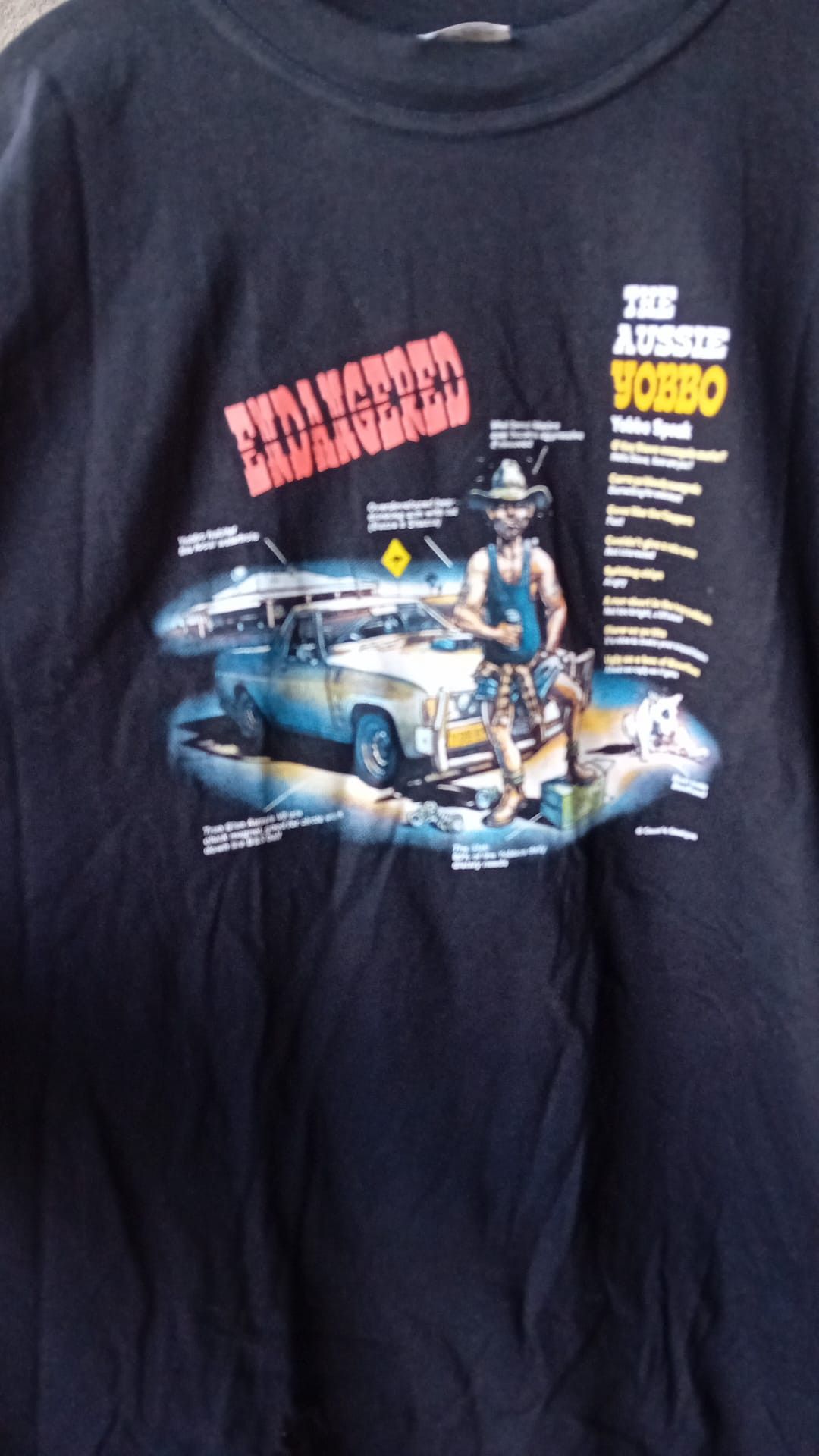 Vintage Gooses Deans Designs Aussie Yobbo funny t-shirt sz 3XL Size US XXL / EU 58 / 5 - 5 Thumbnail