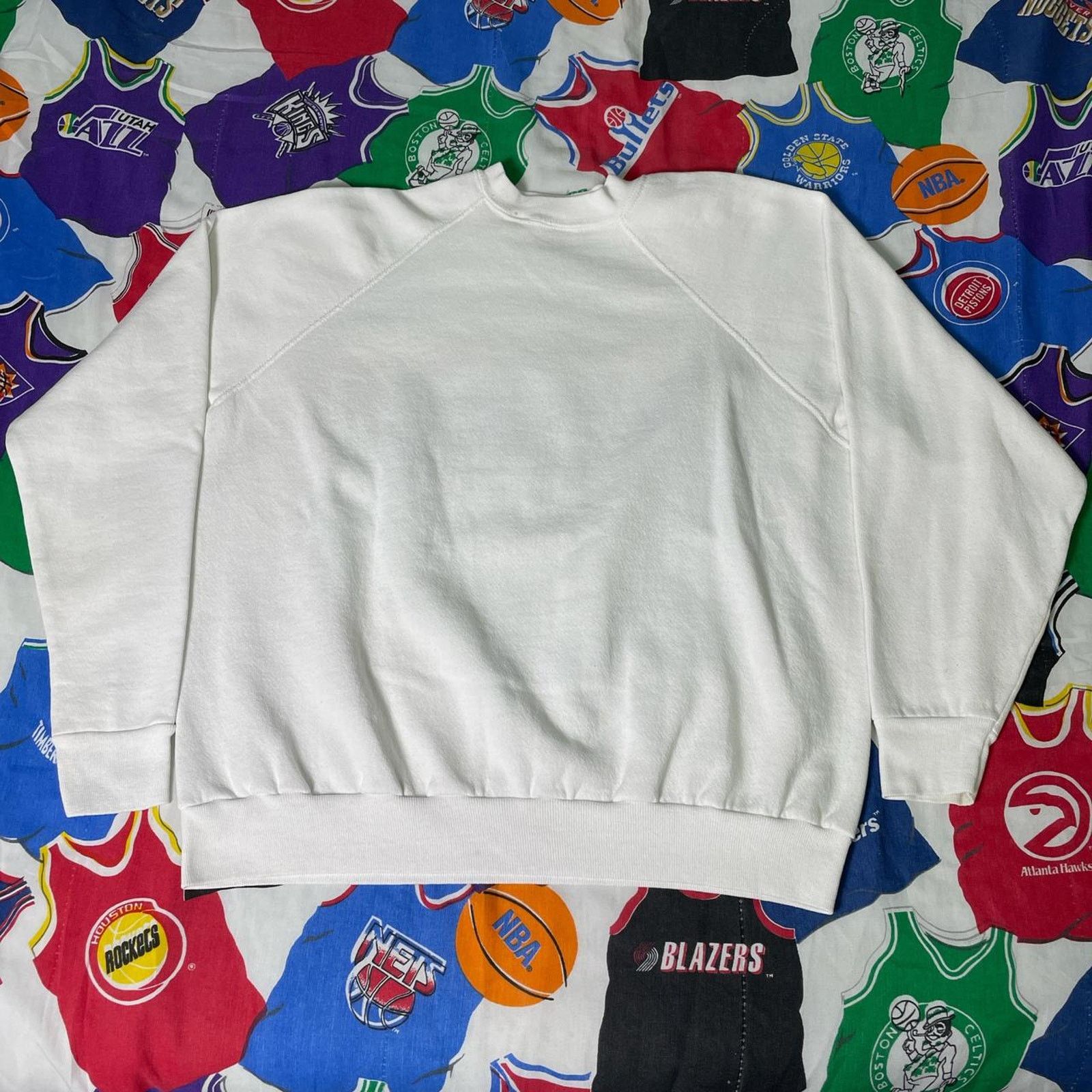 NCAA × Vintage Vintage 80s NCAA University of Hawaii Rainbows Crewneck Size US M / EU 48-50 / 2 - 2 Thumbnail