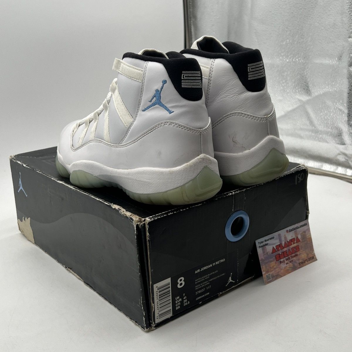 Jordan Brand Air Jordan 11 legend blue Size US 8 / EU 41 - 4 Thumbnail