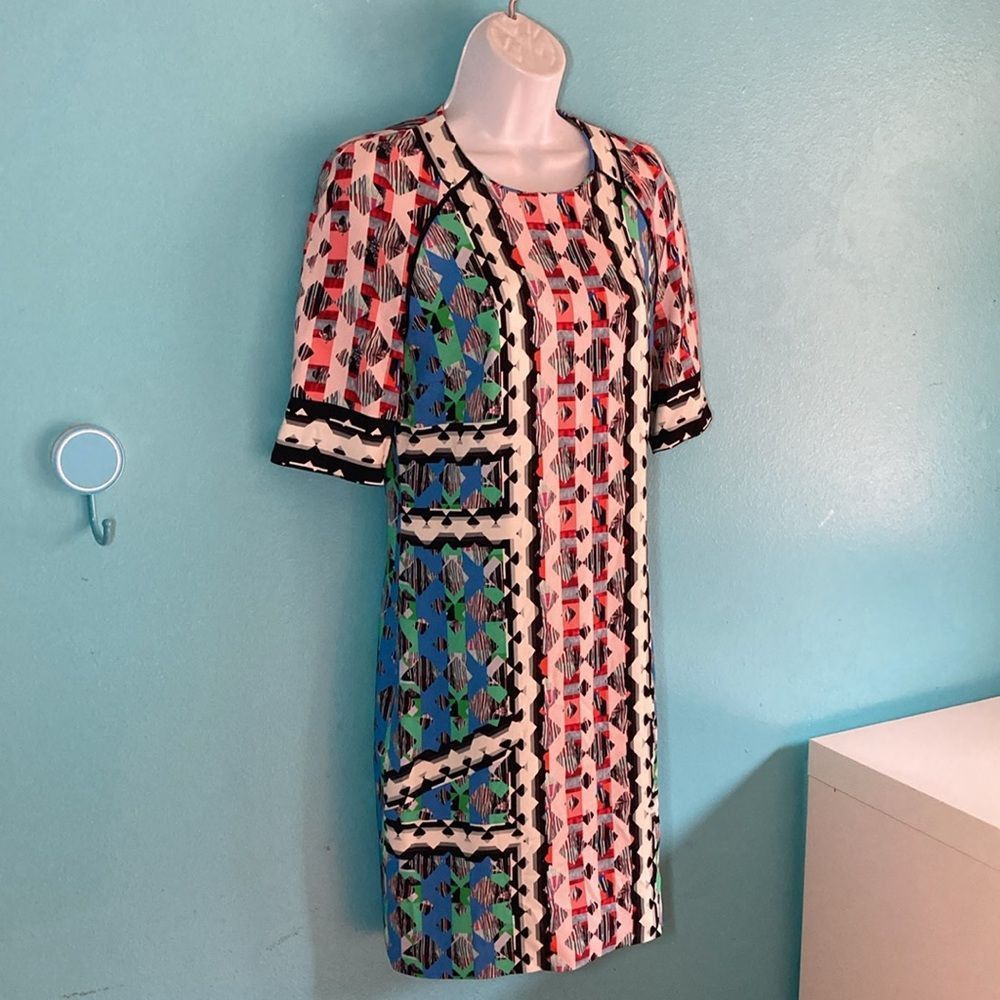 Peter Pilotto Peter Pilotto Colorful Spring Sheath Dress US Size 6 UK Size Size M / US 6-8 / IT 42-44 - 12 Thumbnail