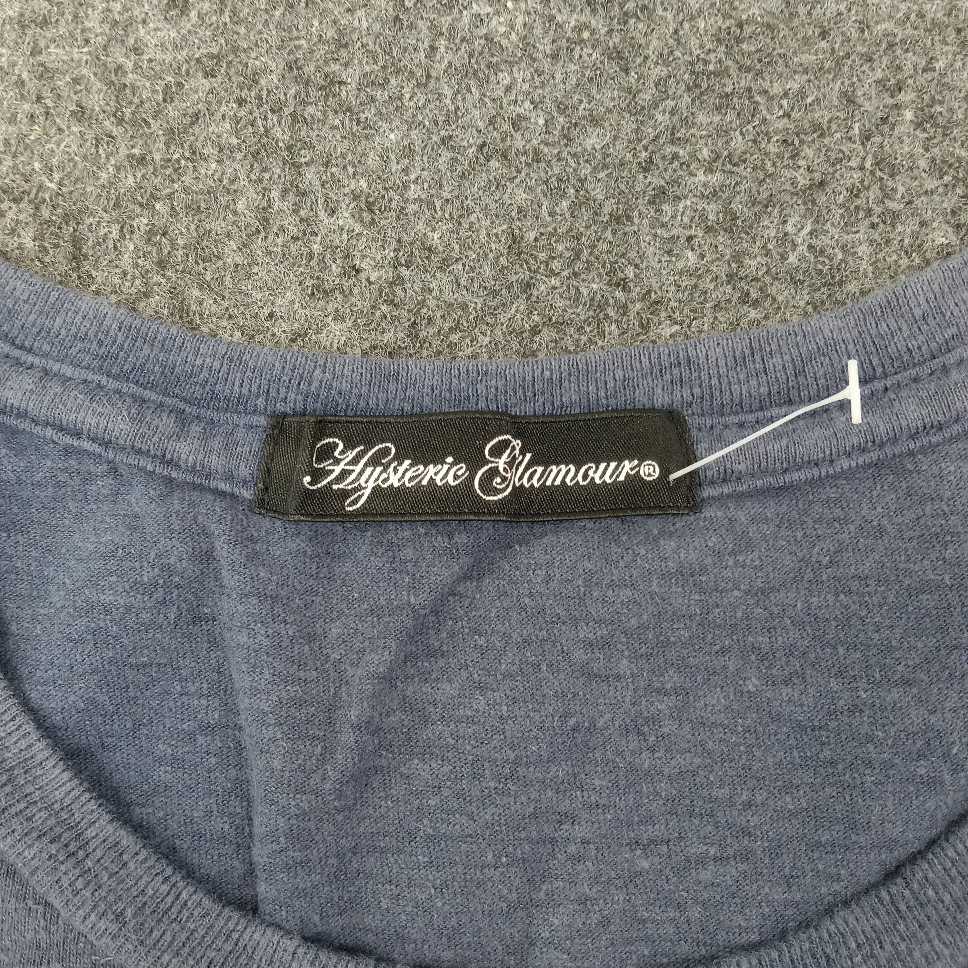 Hysteric Glamour Hysteric Glamour Japanese Streetwear Tshirt C259N69 Size XS / US 0-2 / IT 36-38 - 3 Thumbnail