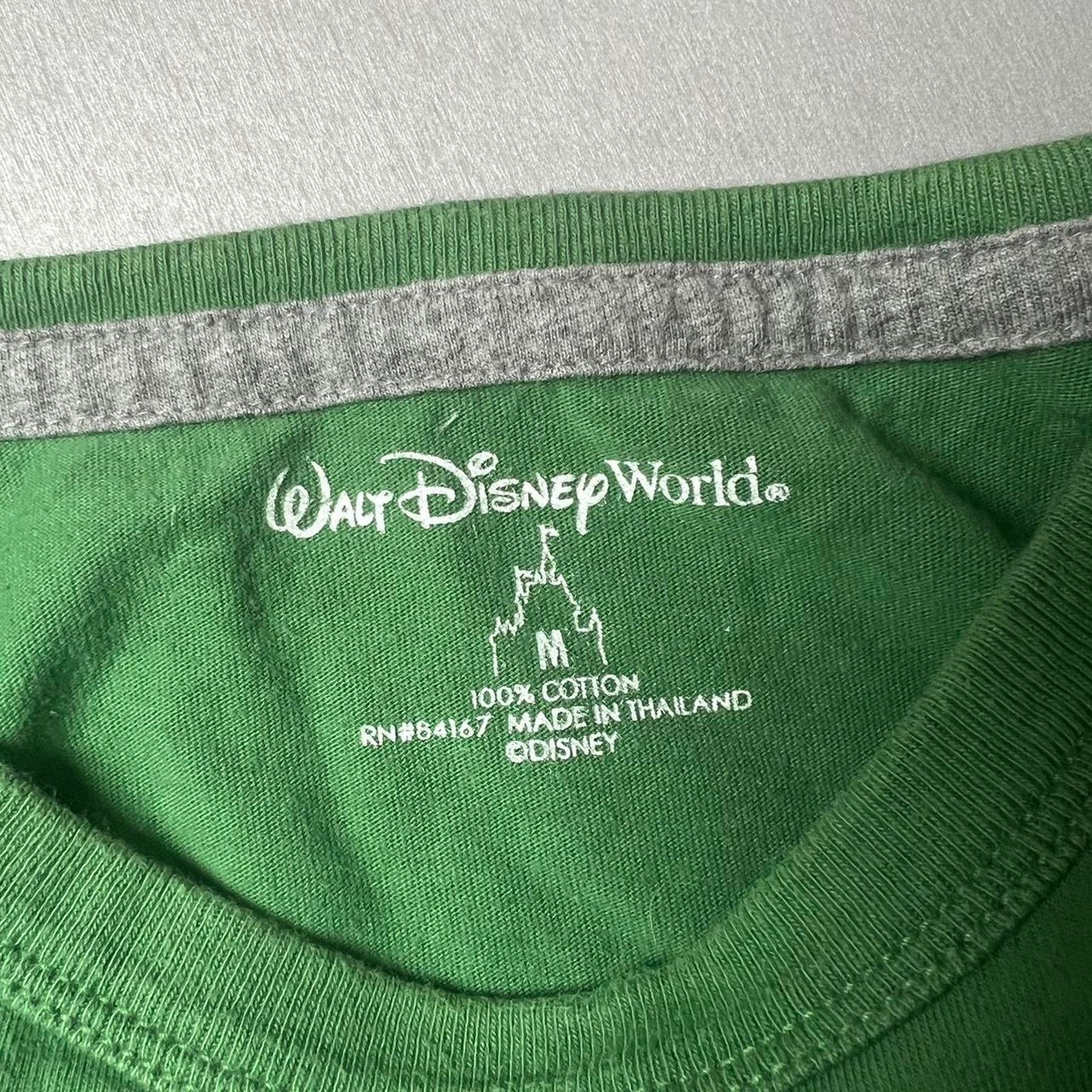 Disney Disneyland mickey mouse green t shirt Size US M / EU 48-50 / 2 - 3 Thumbnail