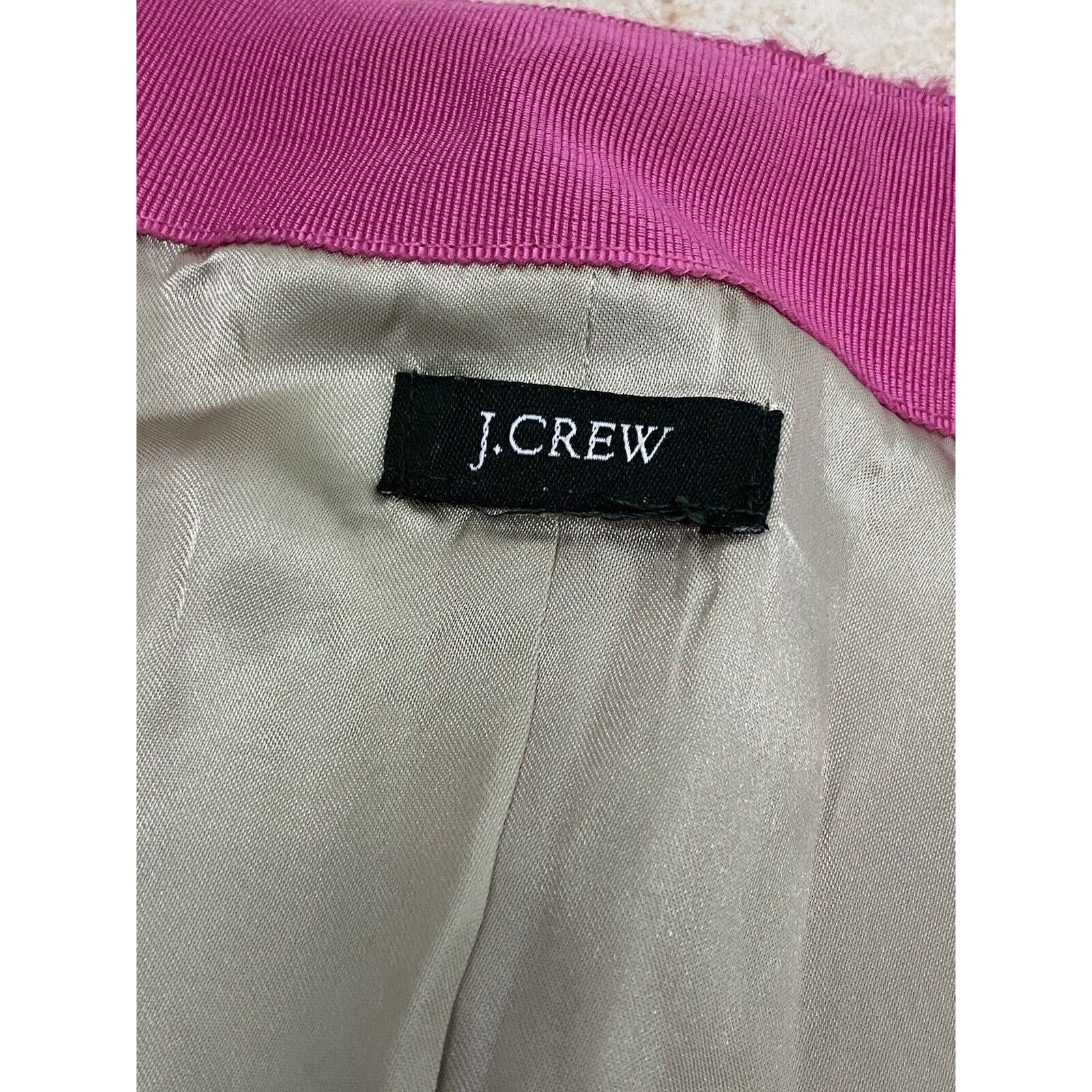J.Crew J Crew Blazer Astrid Boucle Tweed Wool Barbie Pink Jacket 2 Size XS / US 0-2 / IT 36-38 - 8 Thumbnail