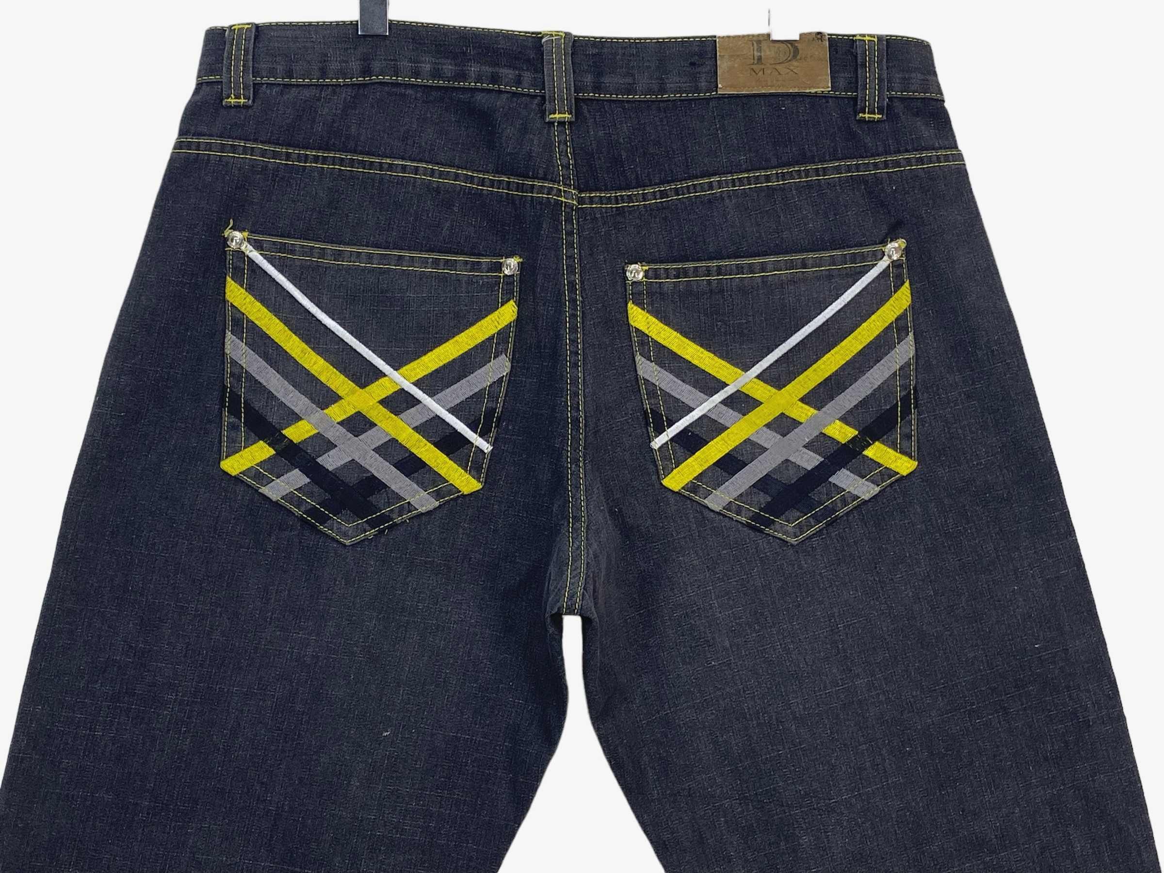 Japanese Brand Dmax Denim Jeans Hip Hop Baggy Skateboards Jeans Size US 40 / EU 56 - 5 Thumbnail