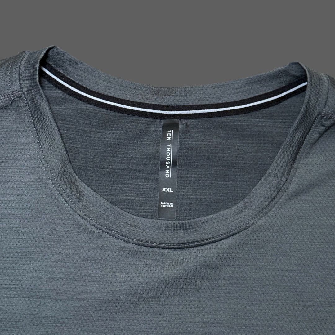 Ten Thousand Ten Thousand Interval Training Shirt Iron Gray XXL Size US XXL / EU 58 / 5 - 2 Thumbnail