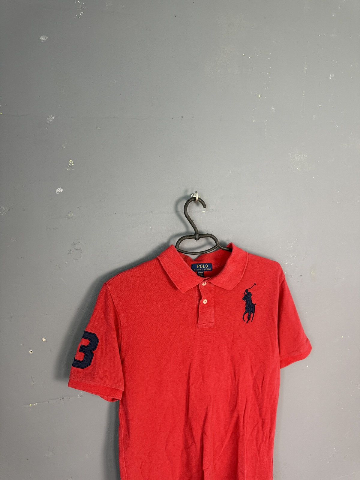 Polo Ralph Lauren Vintage big pony red polo Ralph Lauren tee Size US S / EU 44-46 / 1 - 2 Thumbnail