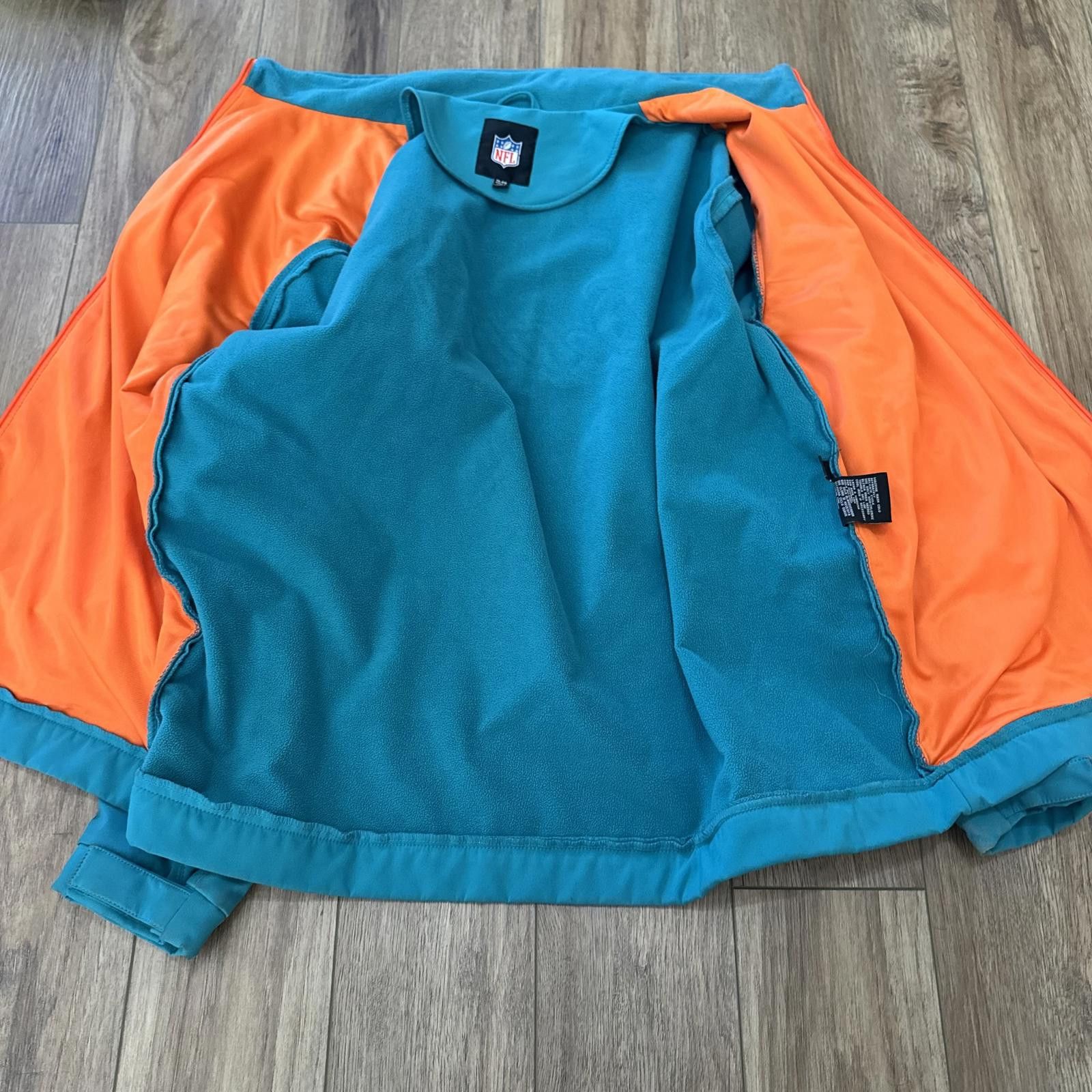 NFL Miami Dolphins Classic Logo NFL Football Jacket Size US XL / EU 56 / 4 - 6 Thumbnail
